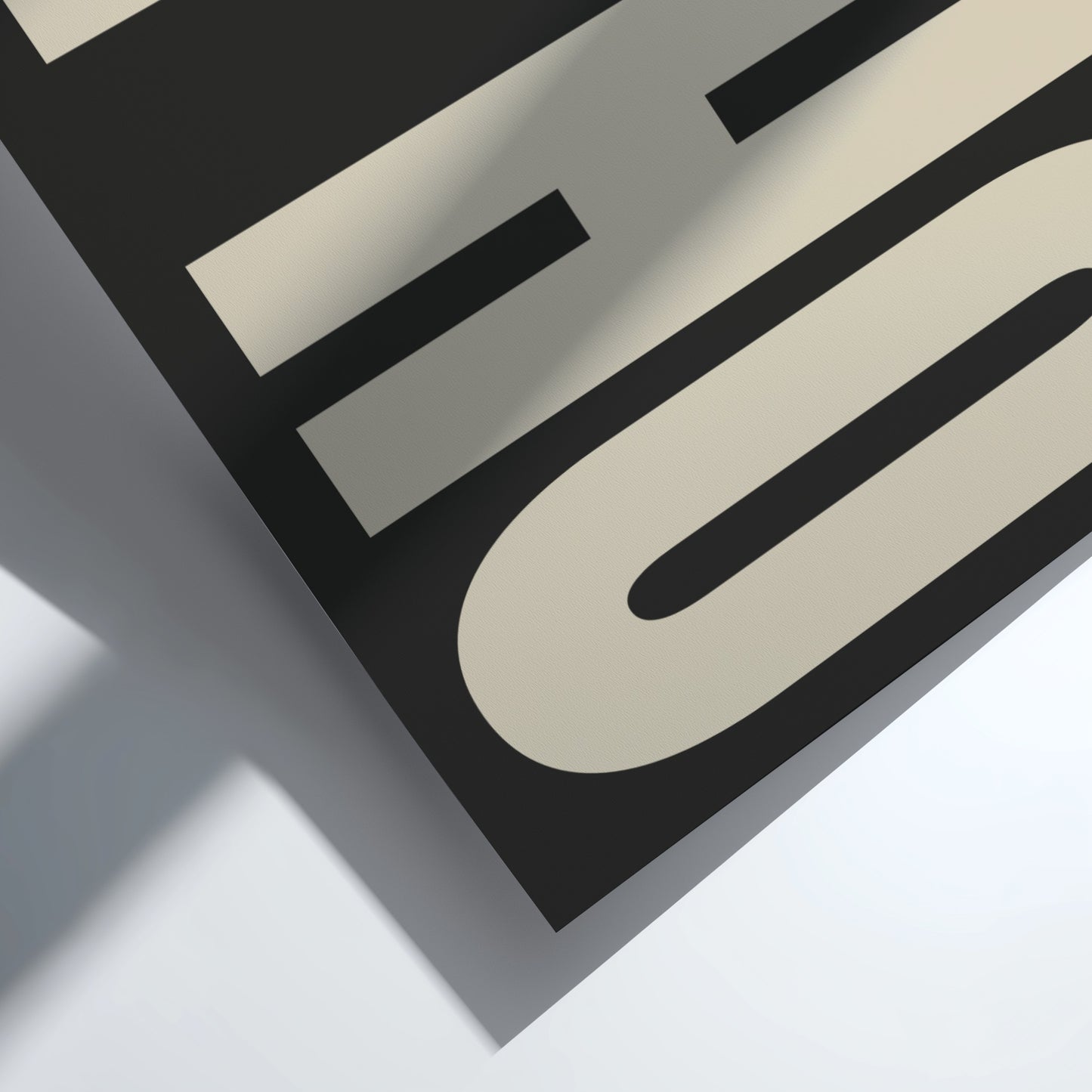 Oh Hi poster featuring bold typography, modern wall art for home decor