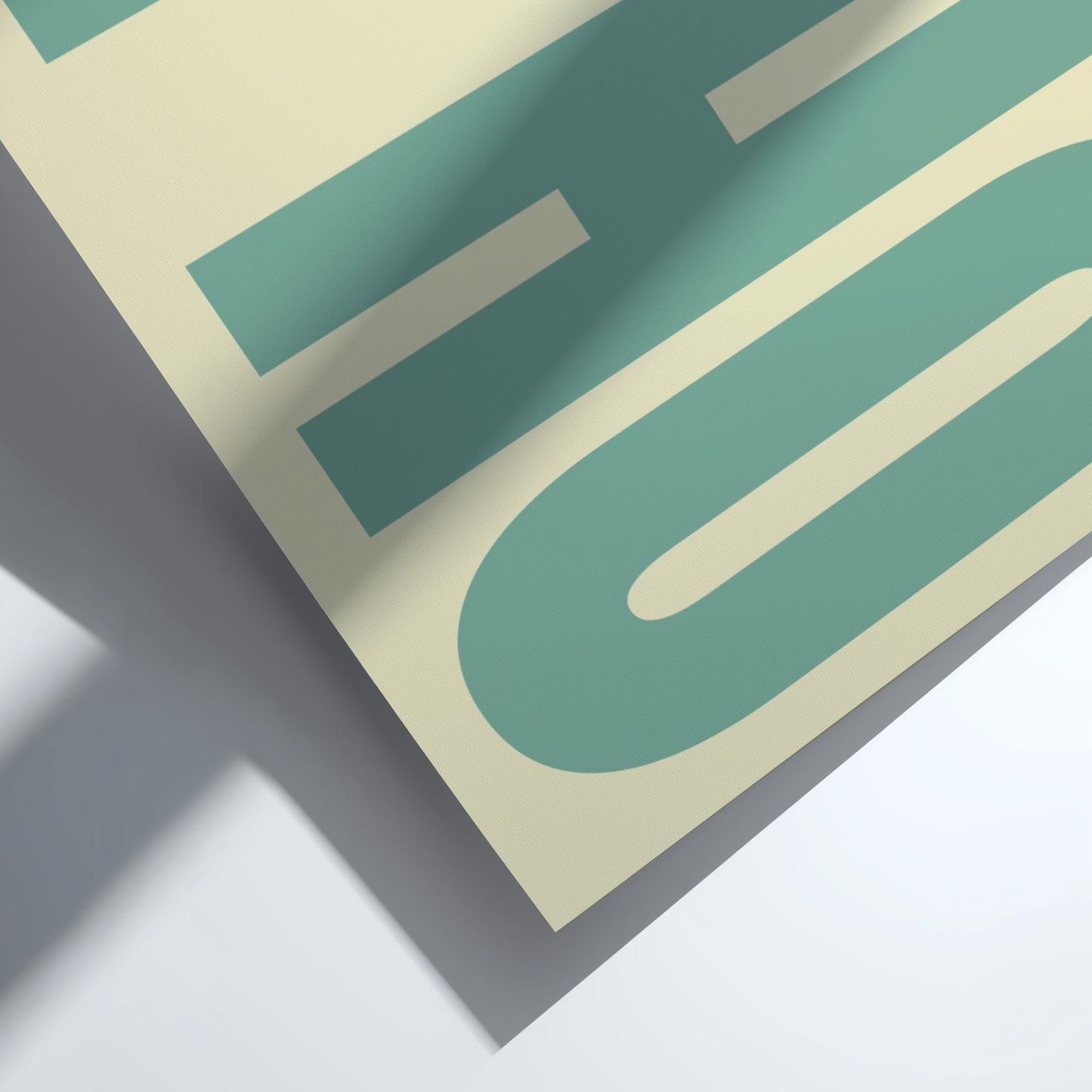 Oh Hi poster featuring bold typography, modern wall art for home decor