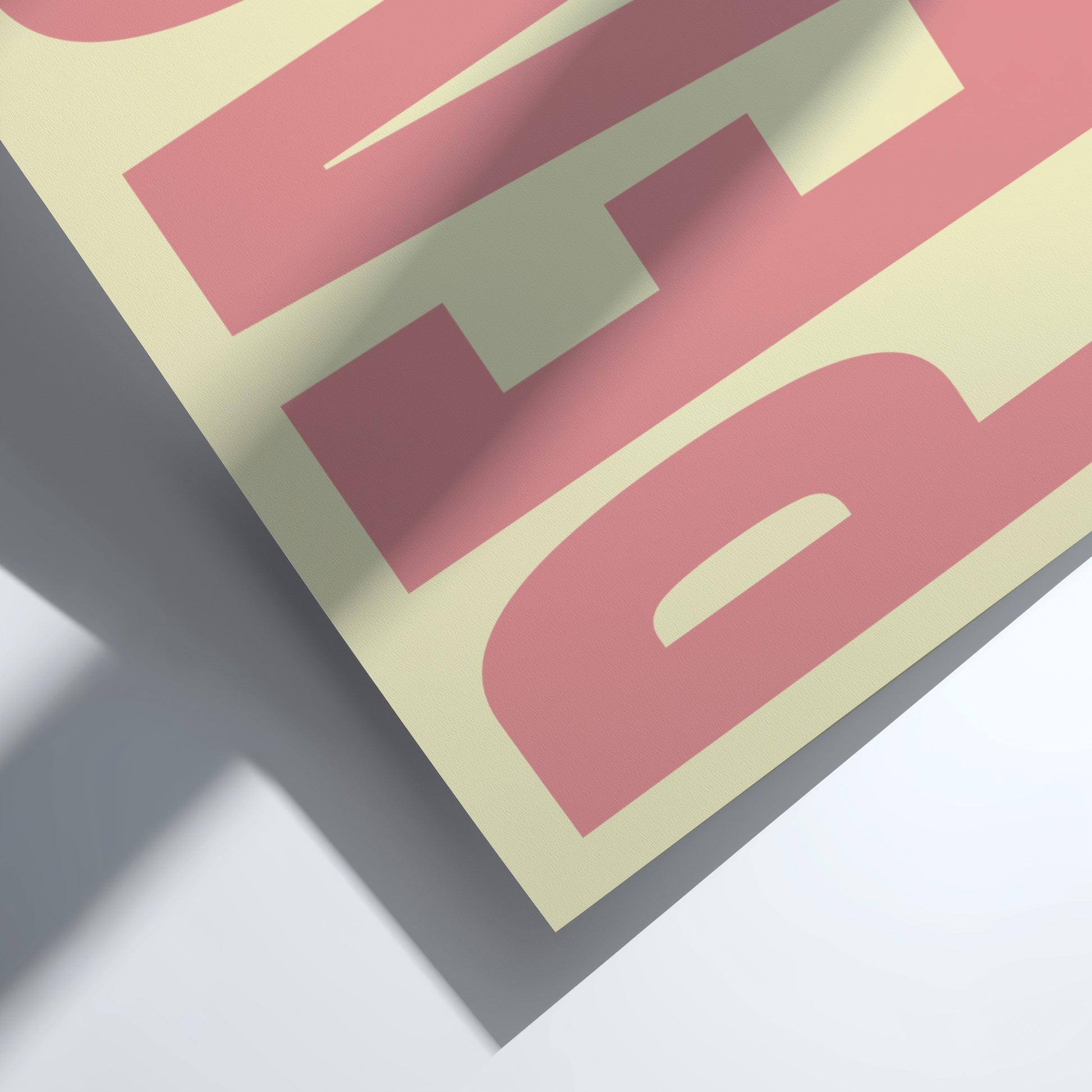 Peace poster featuring bold typography, modern wall art for home decor