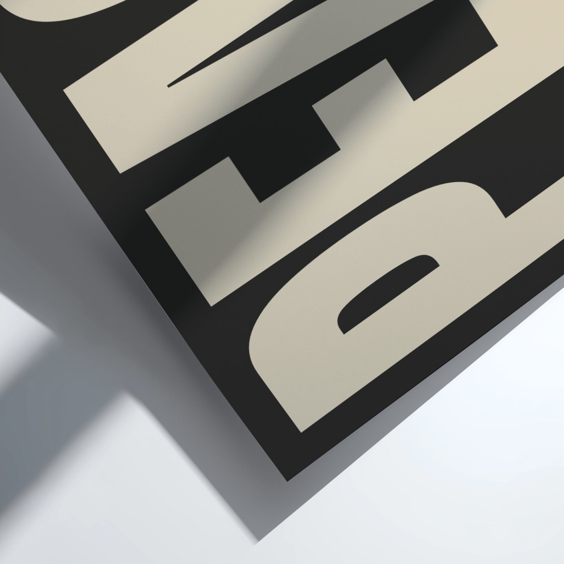 Peace poster featuring bold typography, modern wall art for home decor