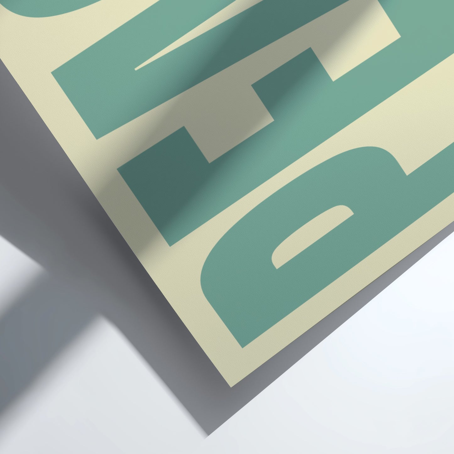Peace poster featuring bold typography, modern wall art for home decor