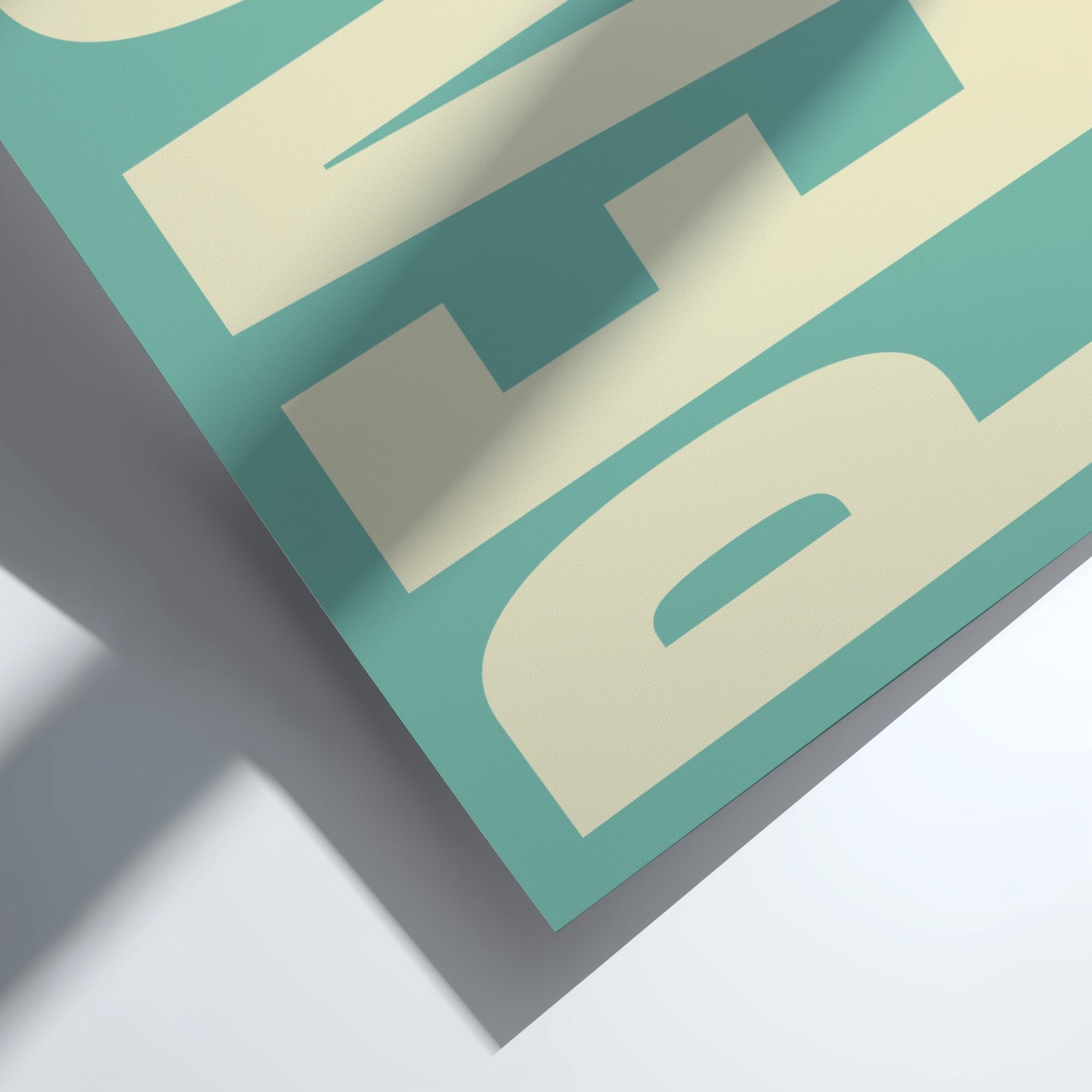 Peace poster featuring bold typography, modern wall art for home decor