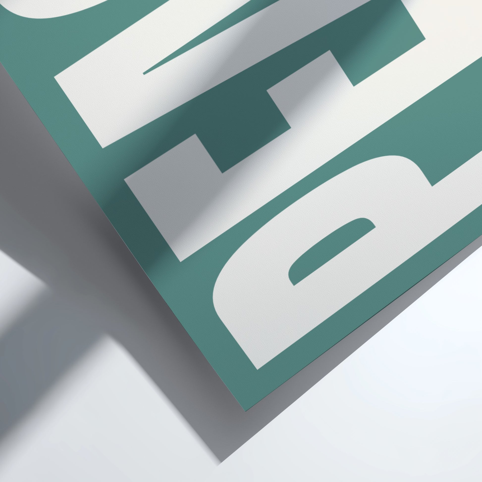Peace poster featuring bold typography, modern wall art for home decor