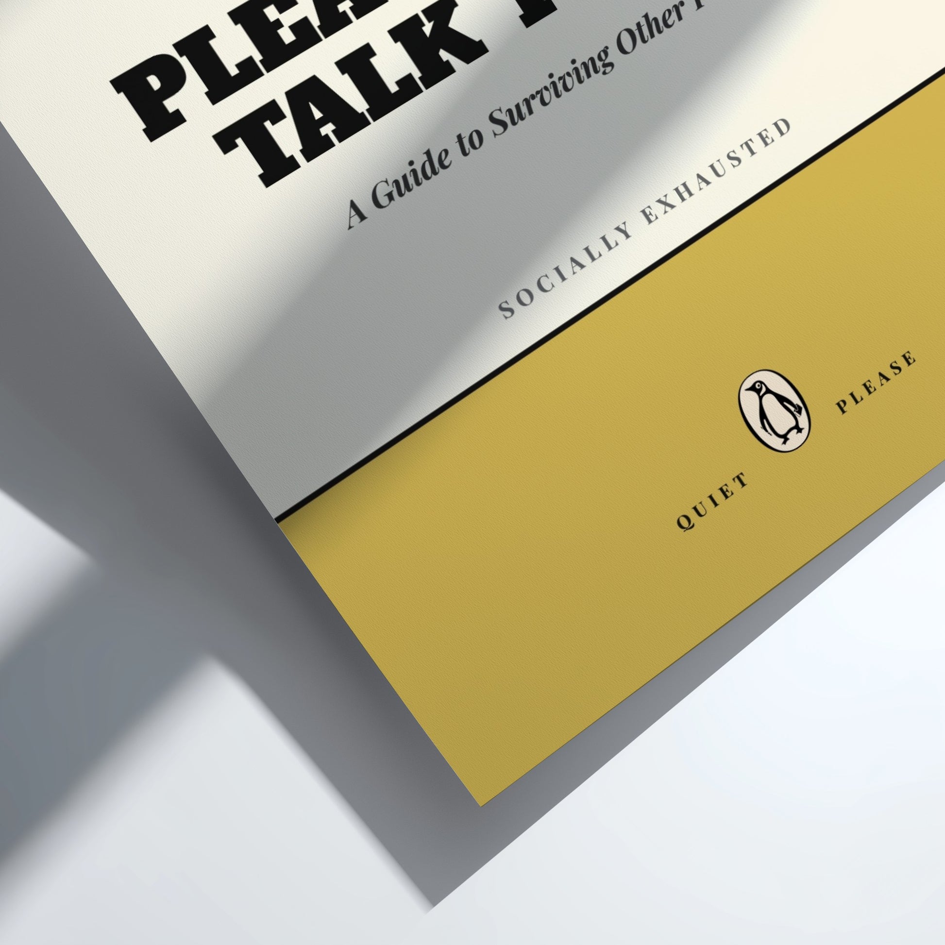 Funny quote poster featuring a warm welcome home theme in minimalist style