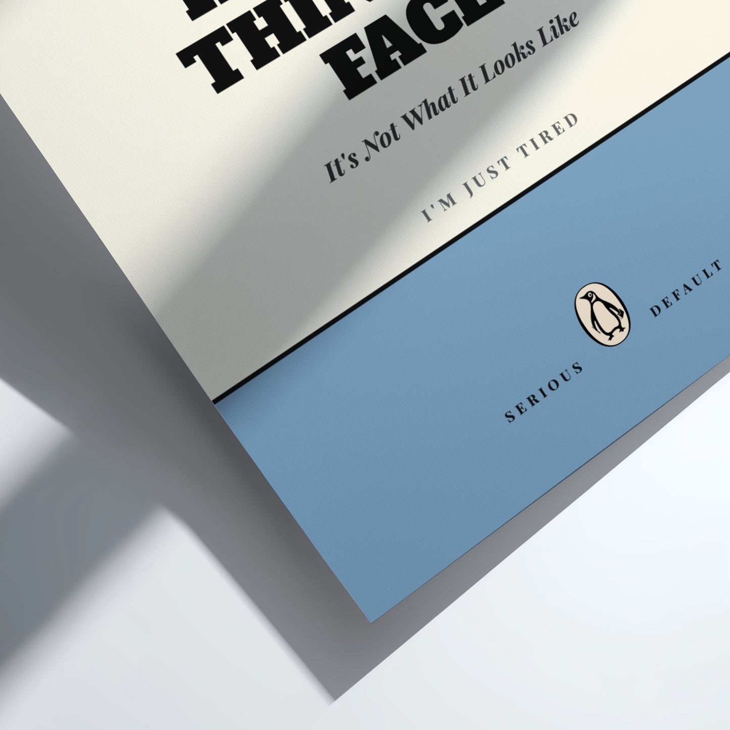 Funny quote poster featuring a warm welcome home theme in minimalist style
