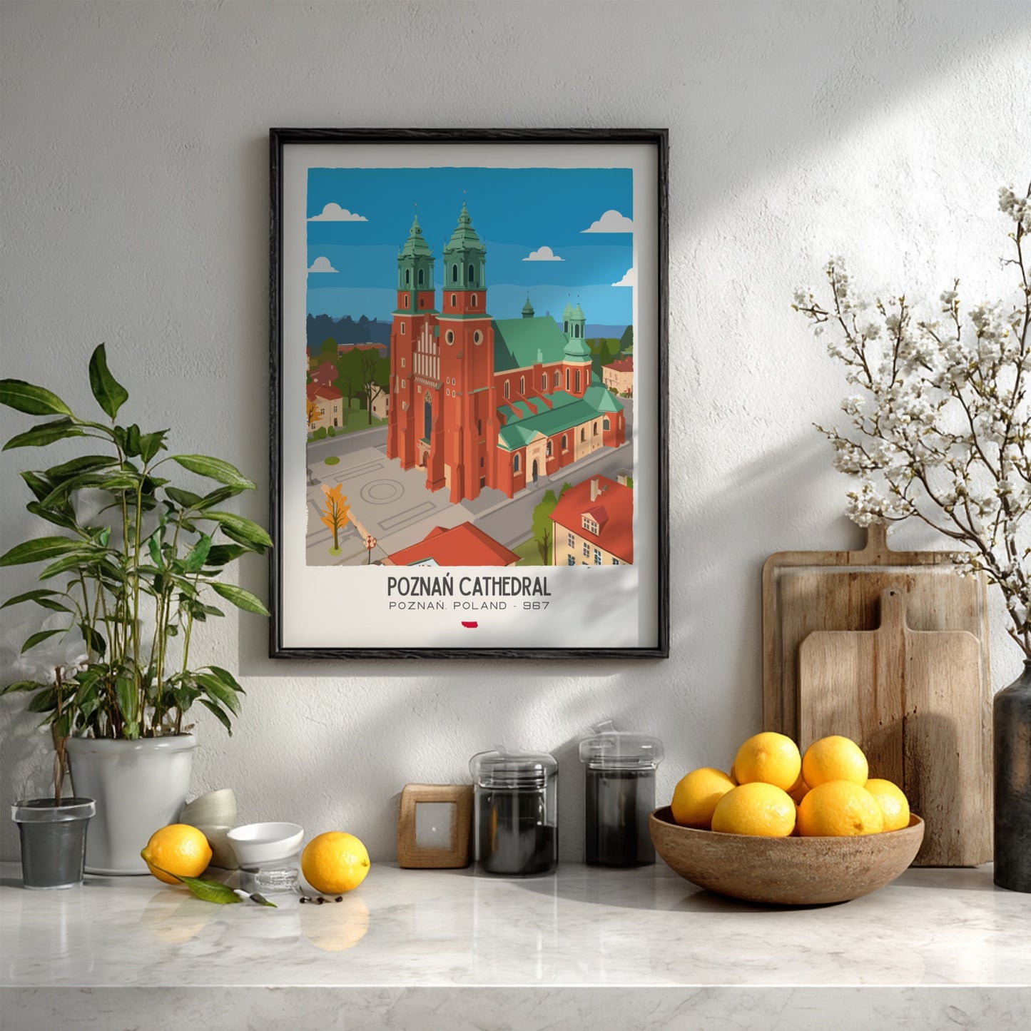 Poznan Cathedral Art - The Royal Crypt Masterpiece Wall Print