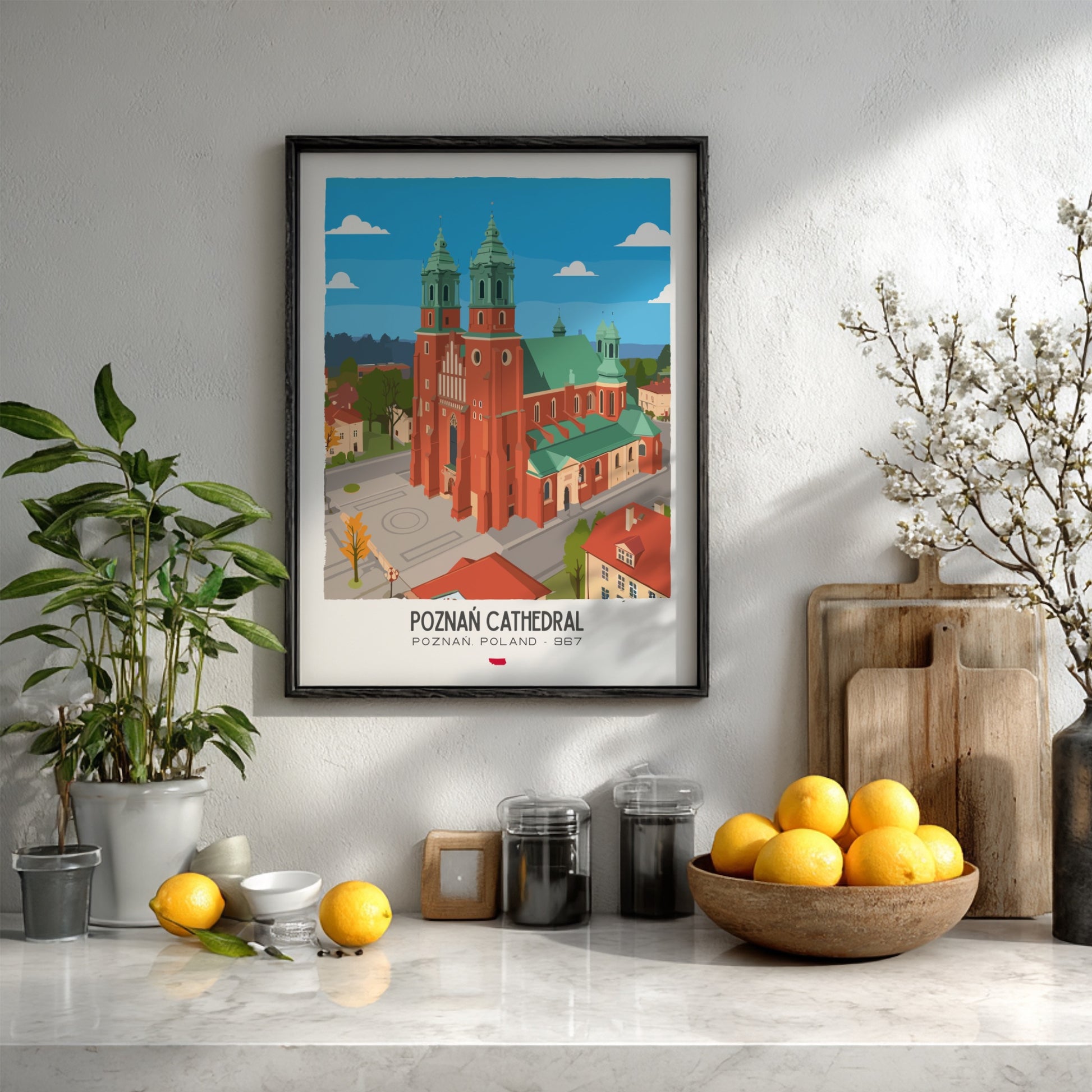 Poznan Cathedral Art - The Royal Crypt Masterpiece Wall Print