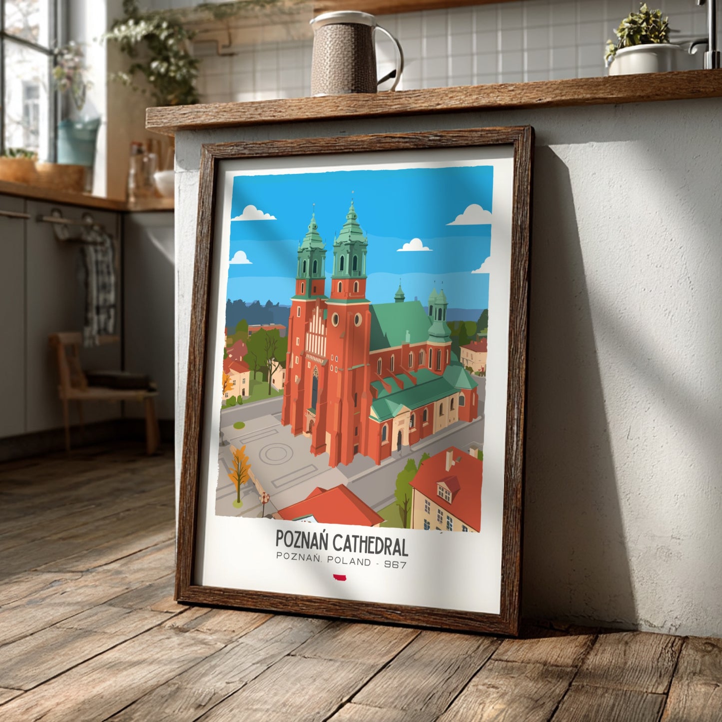 Poznan Cathedral Art - The Royal Crypt Masterpiece Wall Print