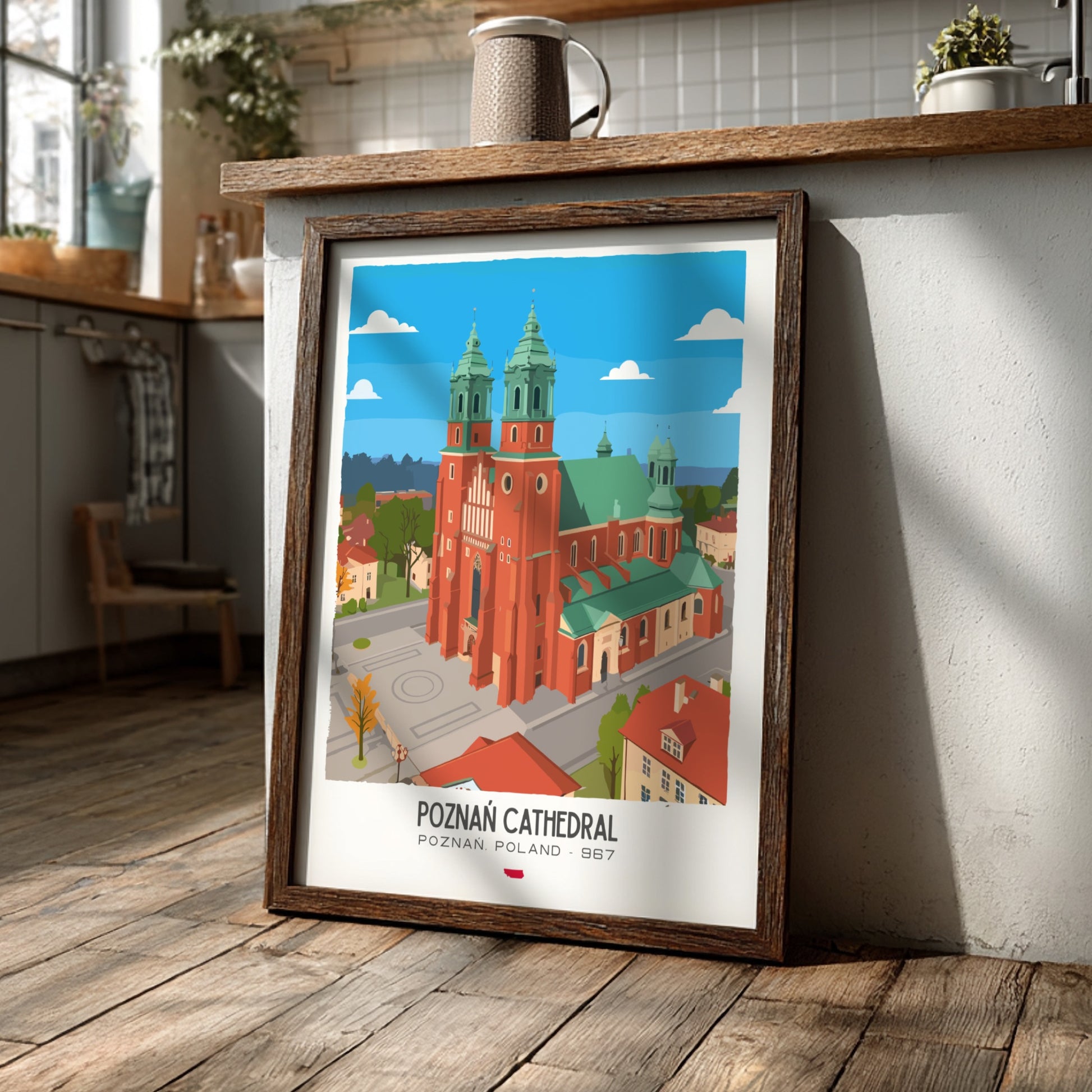 Poznan Cathedral Art - The Royal Crypt Masterpiece Wall Print