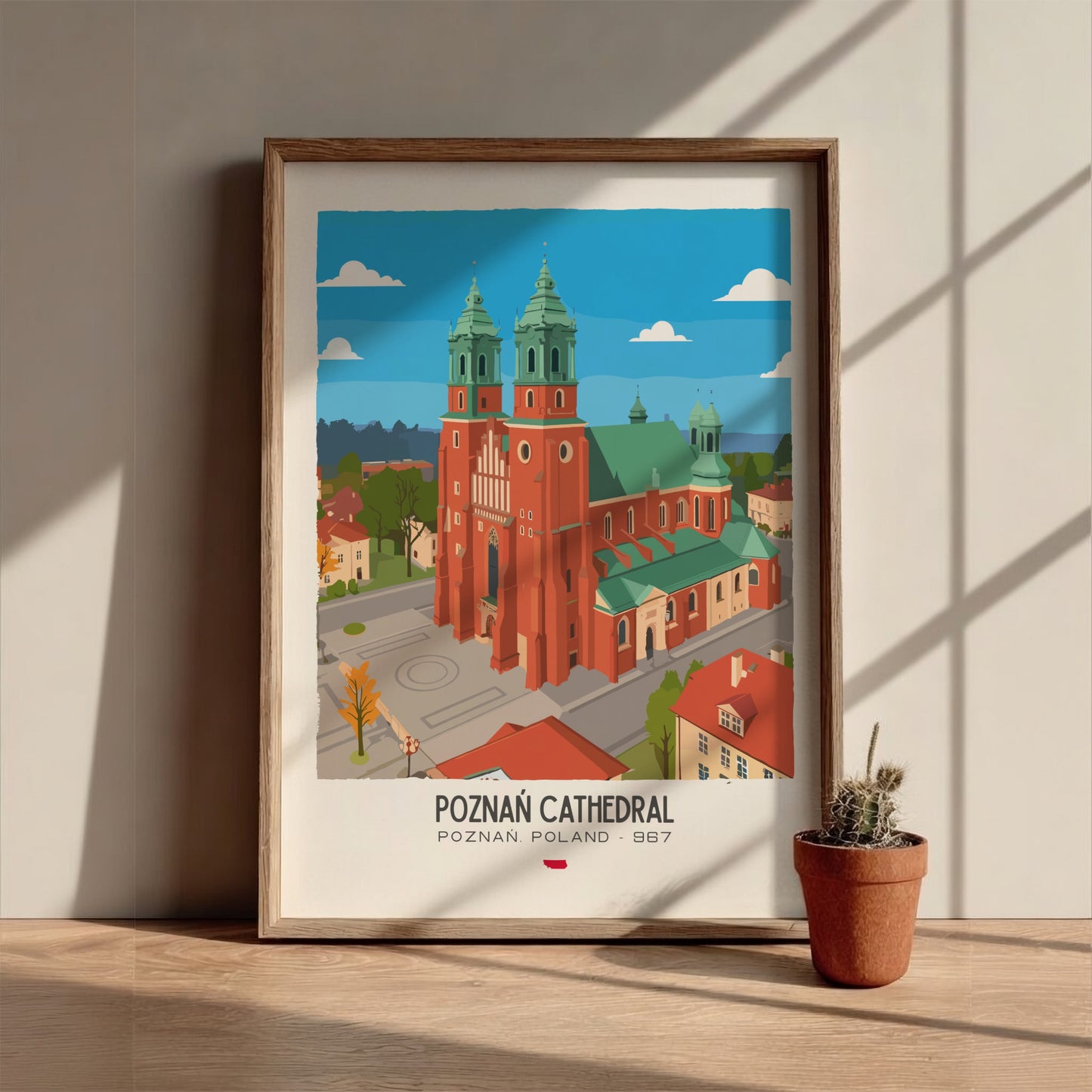 Poznan Cathedral Art - The Royal Crypt Masterpiece Wall Print