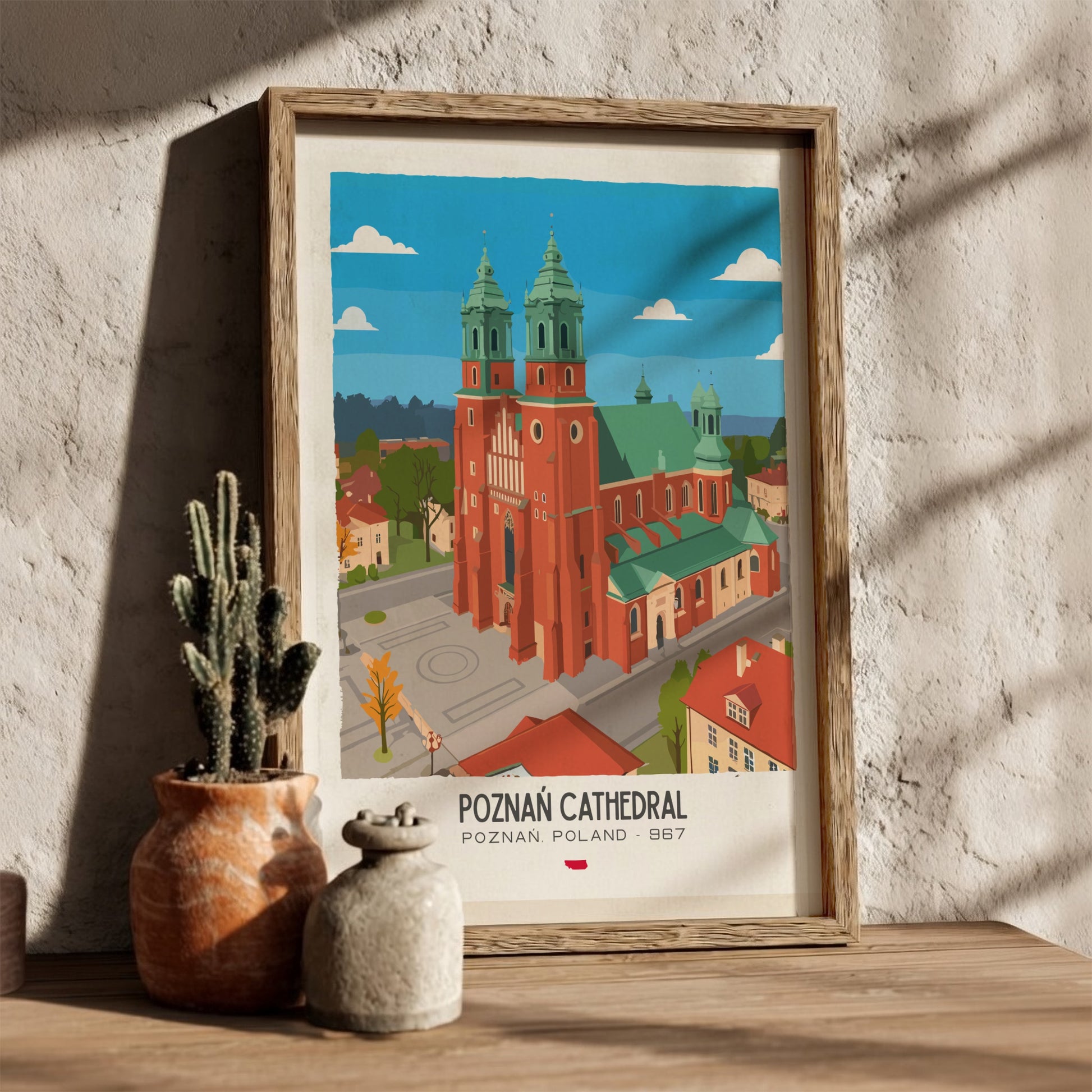 Poznan Cathedral Art - The Royal Crypt Masterpiece Wall Print