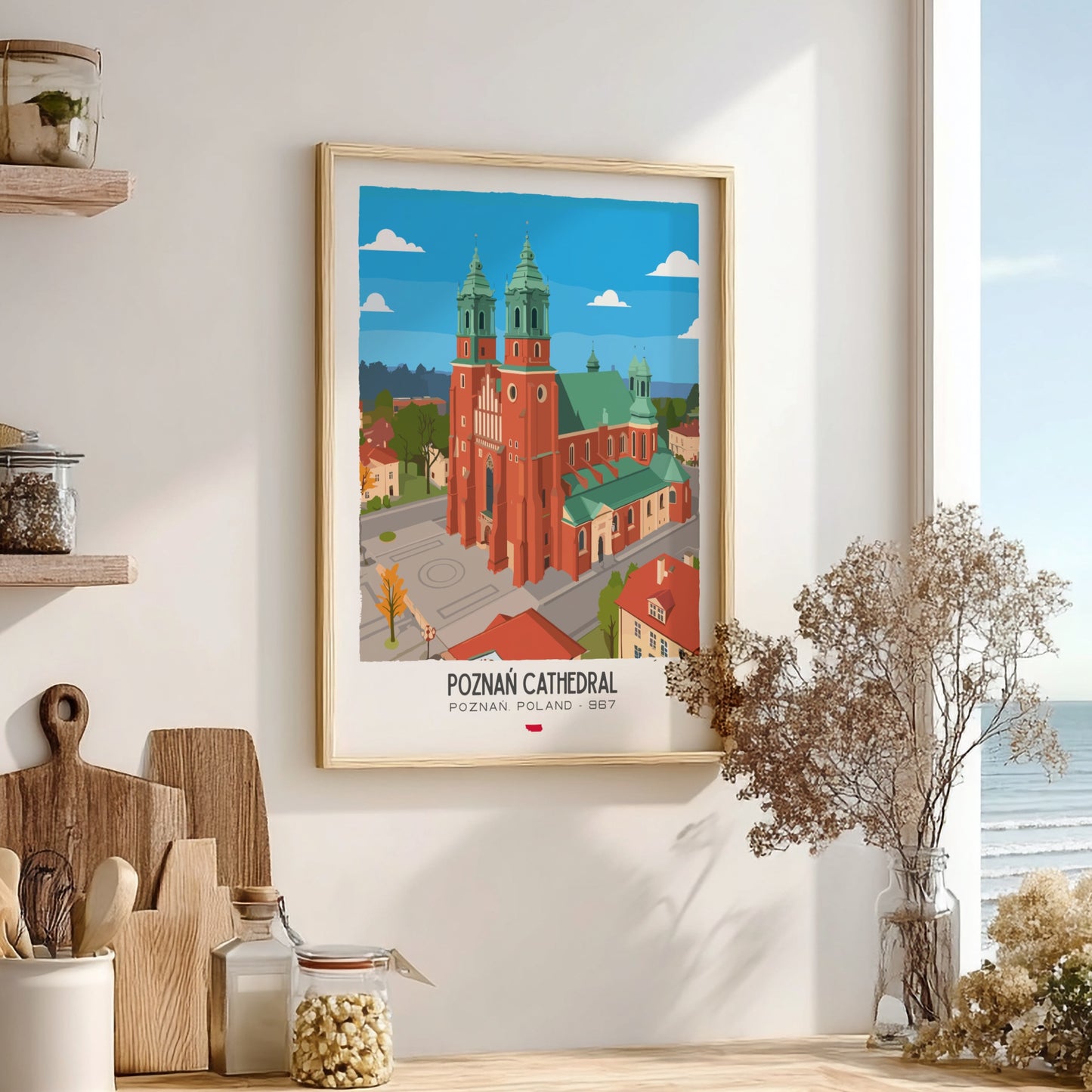 Poznan Cathedral Art - The Royal Crypt Masterpiece Wall Print