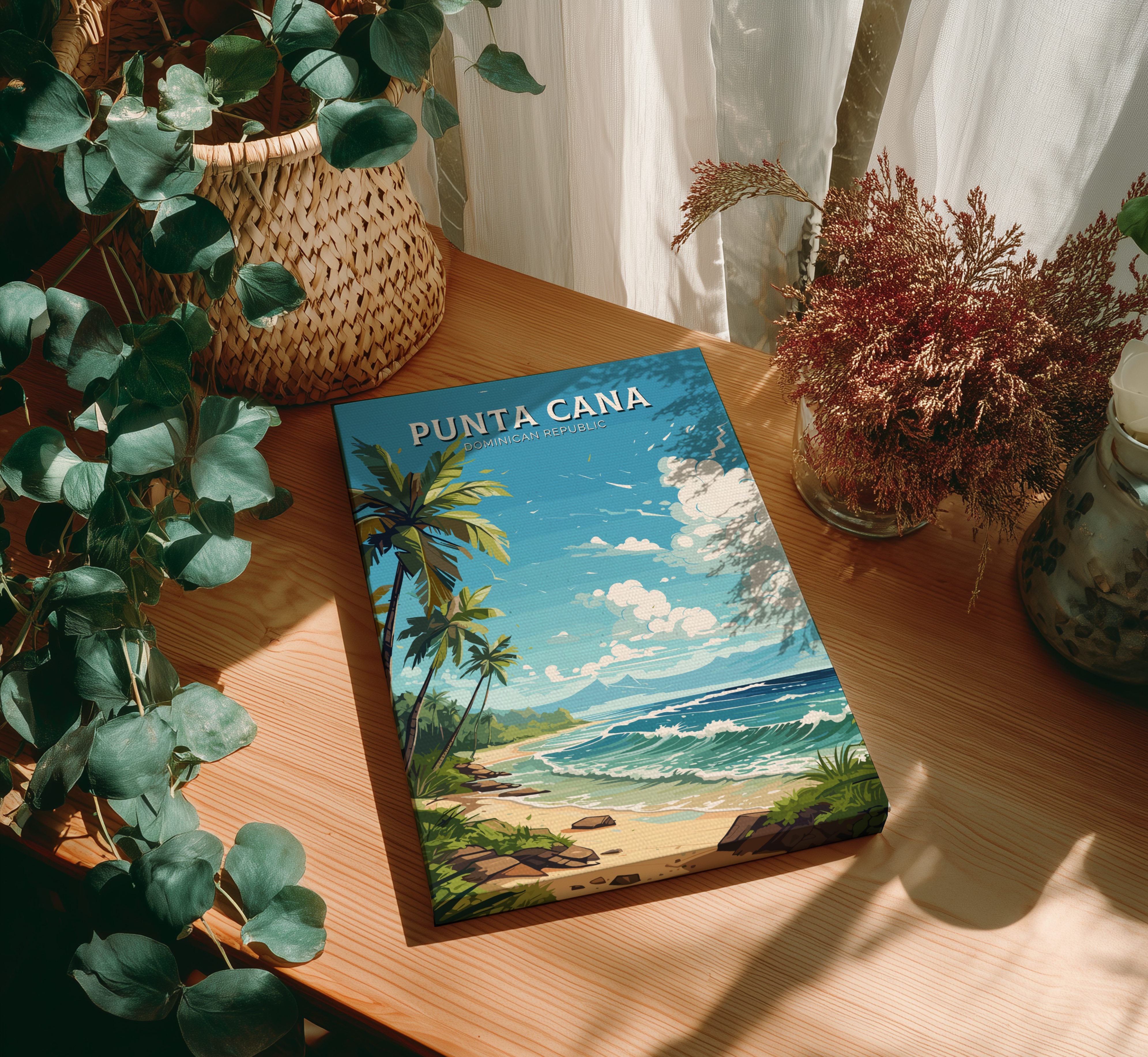 South America PUNTA CANA PRINT - TRAVEL POSTER