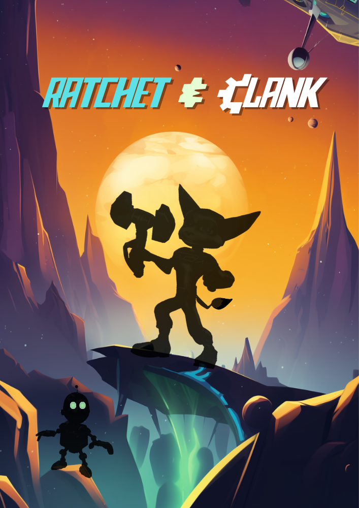 Imprimé Ratchet et Clank