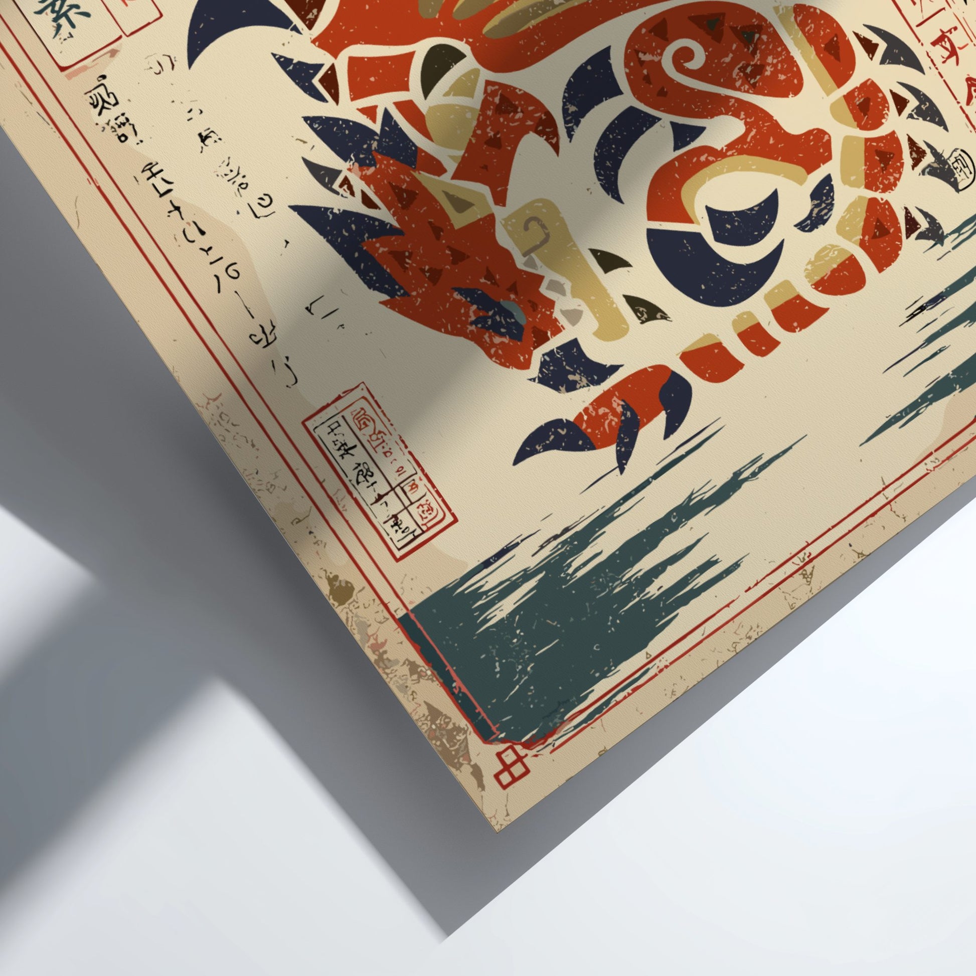 Rathalos Poster - Monster Hunter Wall Art Print