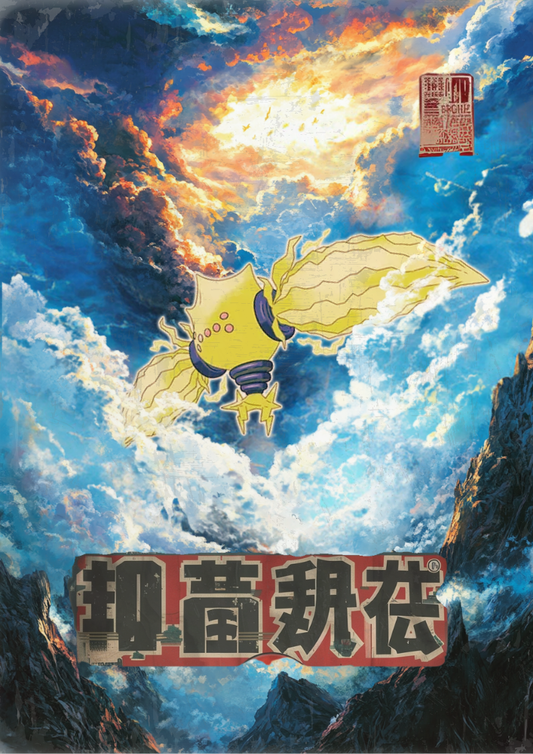 Regieleki Poster: Japanese Style Legendary Pokemon Inspired Anime Artwork, Pokemon TCG Regieleki