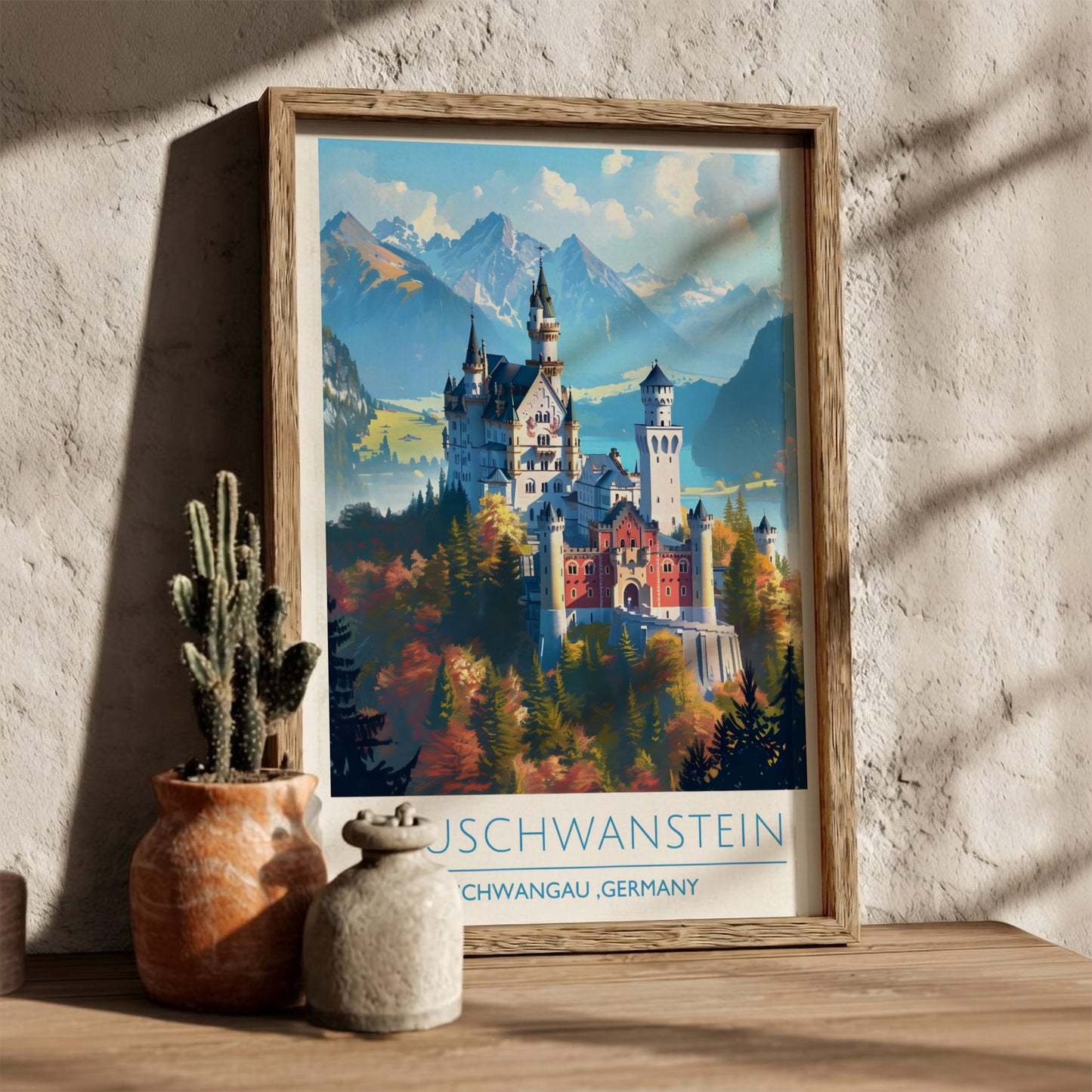 Neuschwanstein, Germany: The Pinnacle – Modern Travel Art