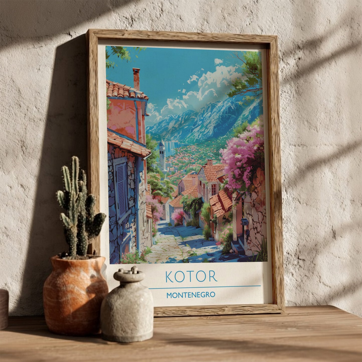 Kotor, Montenegro: The Fjord – Modern Travel Art