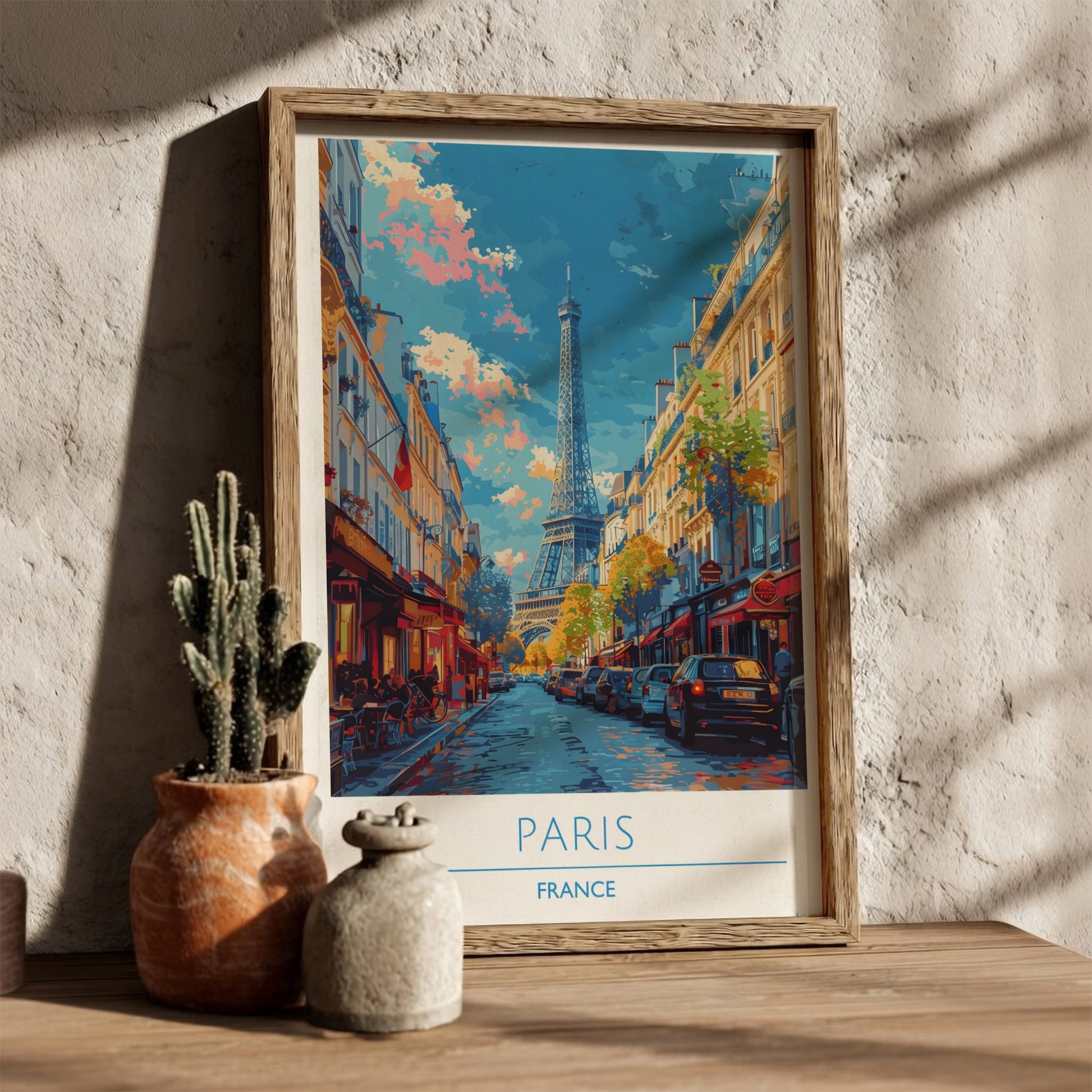 Paris, France: The Luminance – Modern Travel Art