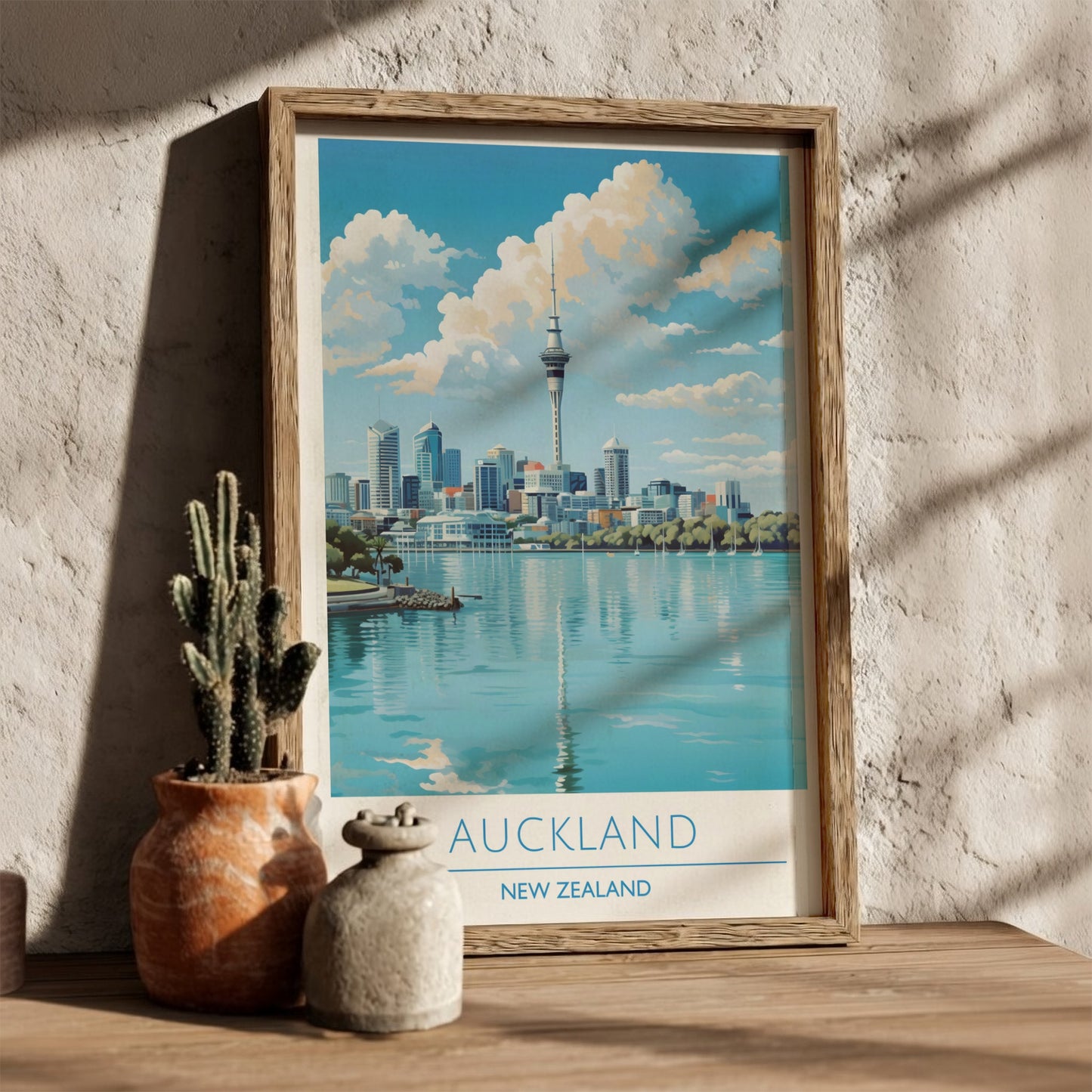 Auckland, New Zealand: The Zenith – Modern Travel Art