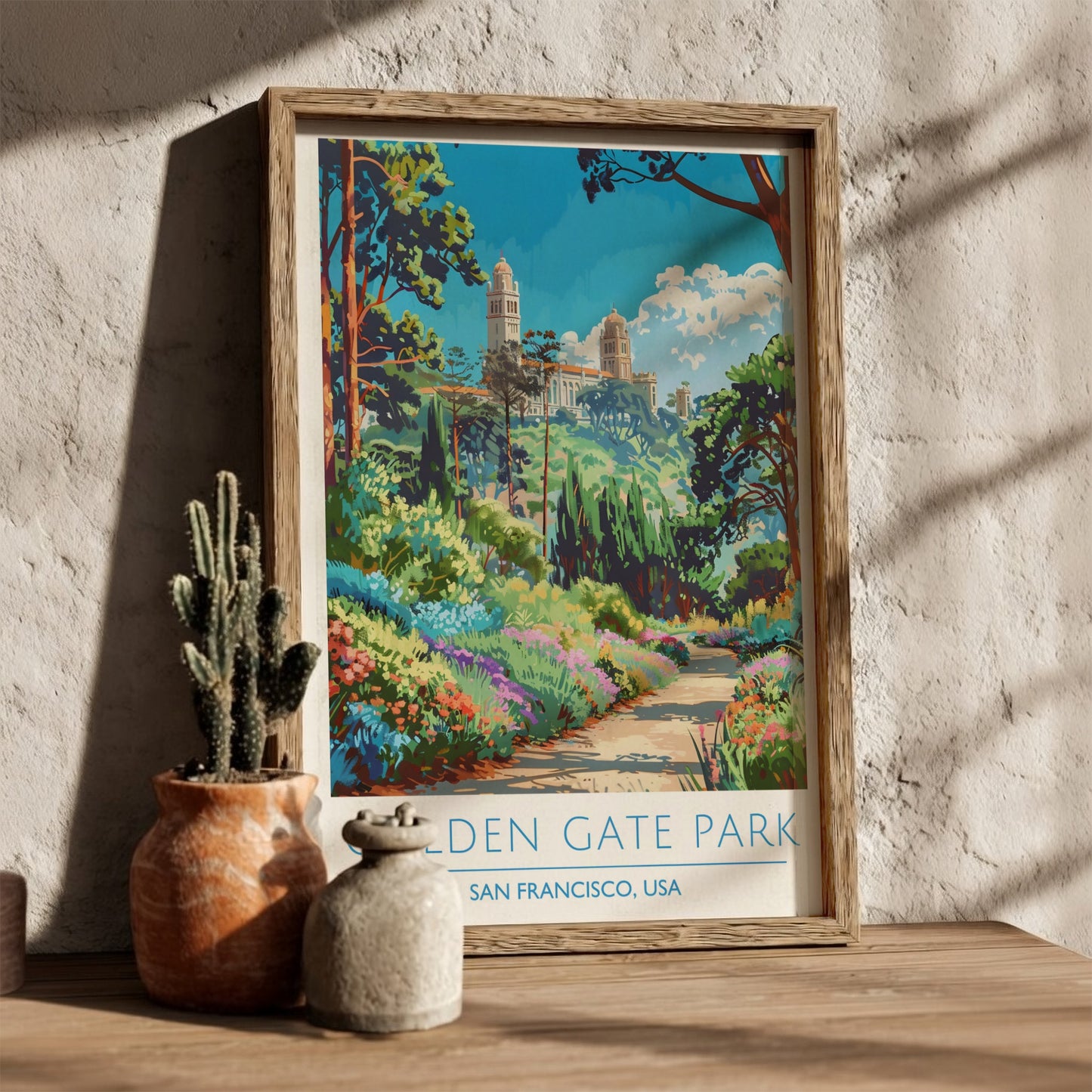 Golden Gate Park, San Francisco: The Grove – Modern Travel Art