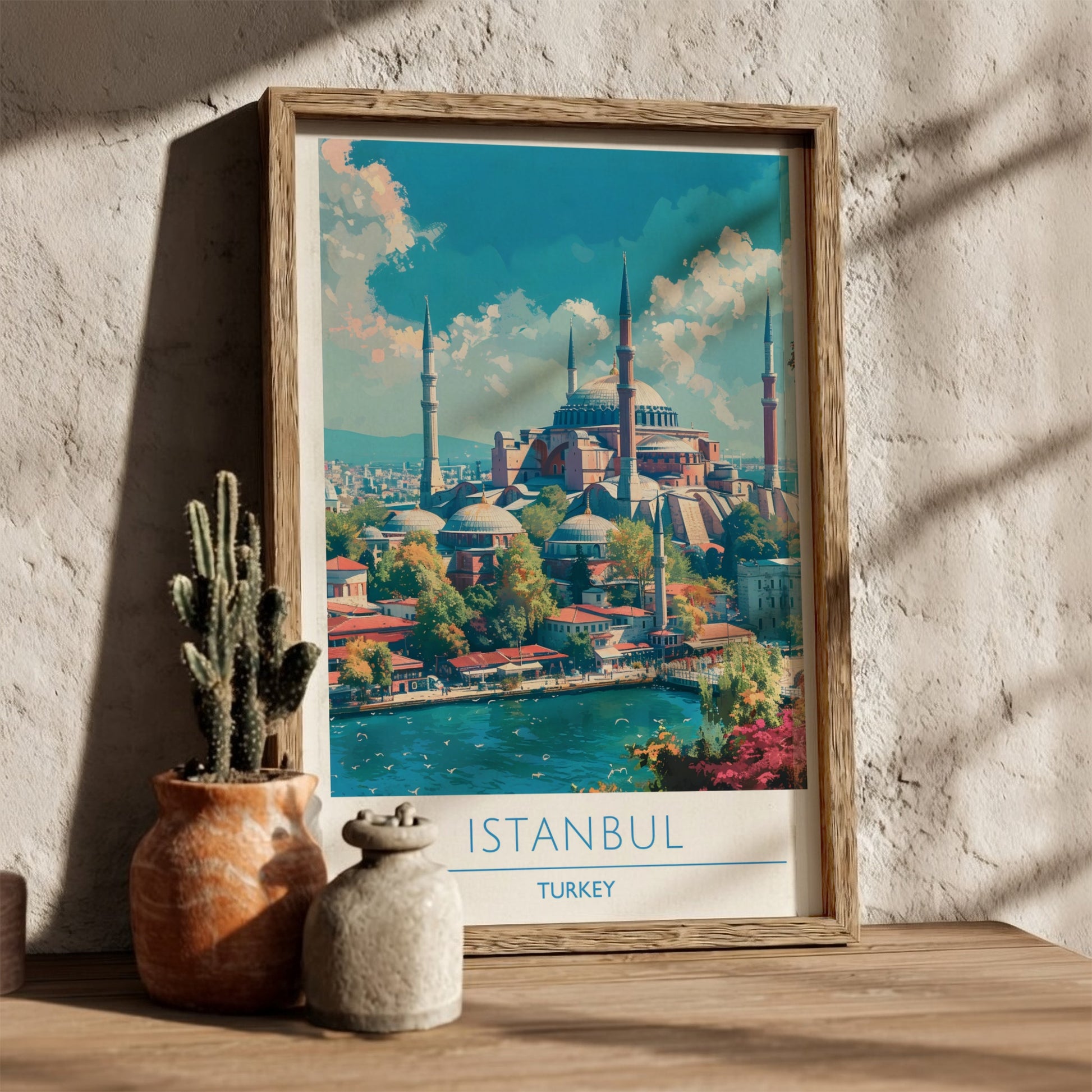 Istanbul, Turkey: The Confluence – Modern Travel Art