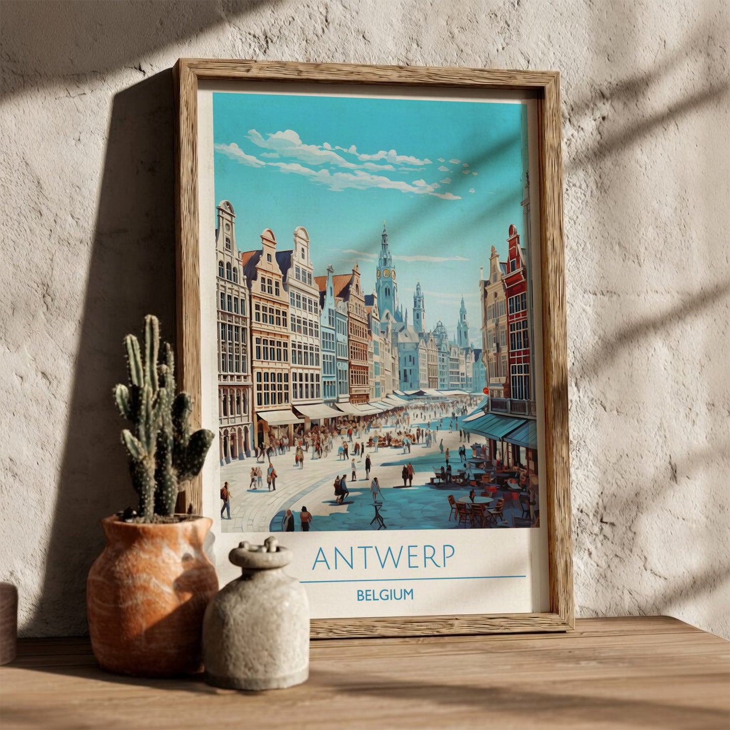 Antwerp, Belgium: The Facet – Modern Travel Art