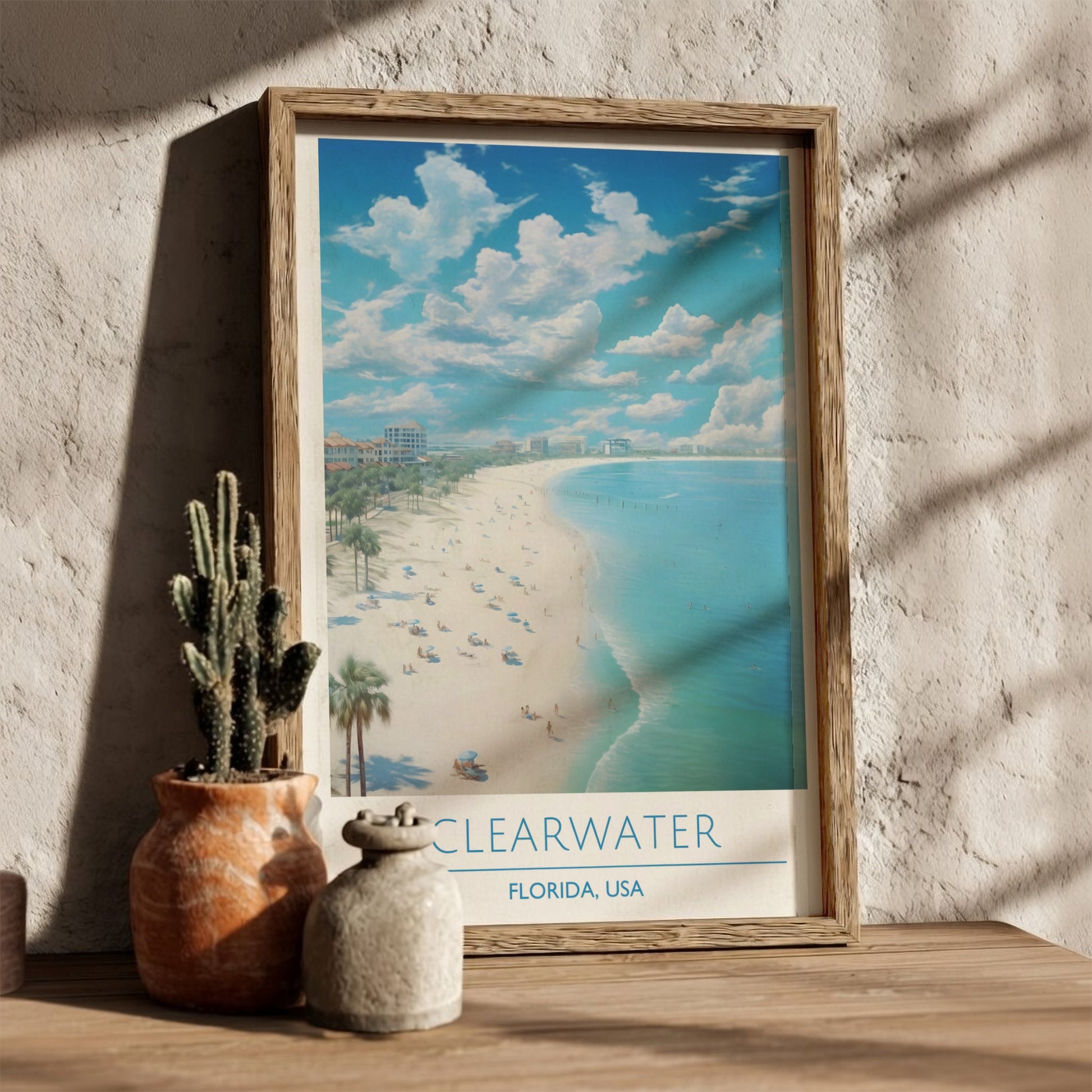 Clearwater, Florida: The Radiant – Modern Travel Art