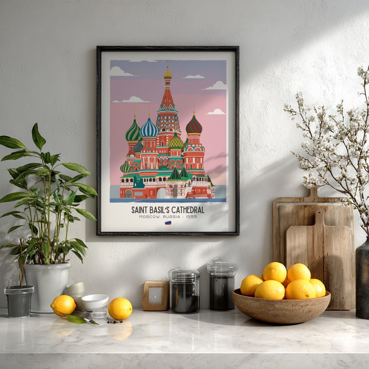 Saint Basil’s Cathedral Art - The Onion Dome Masterpiece Wall Print