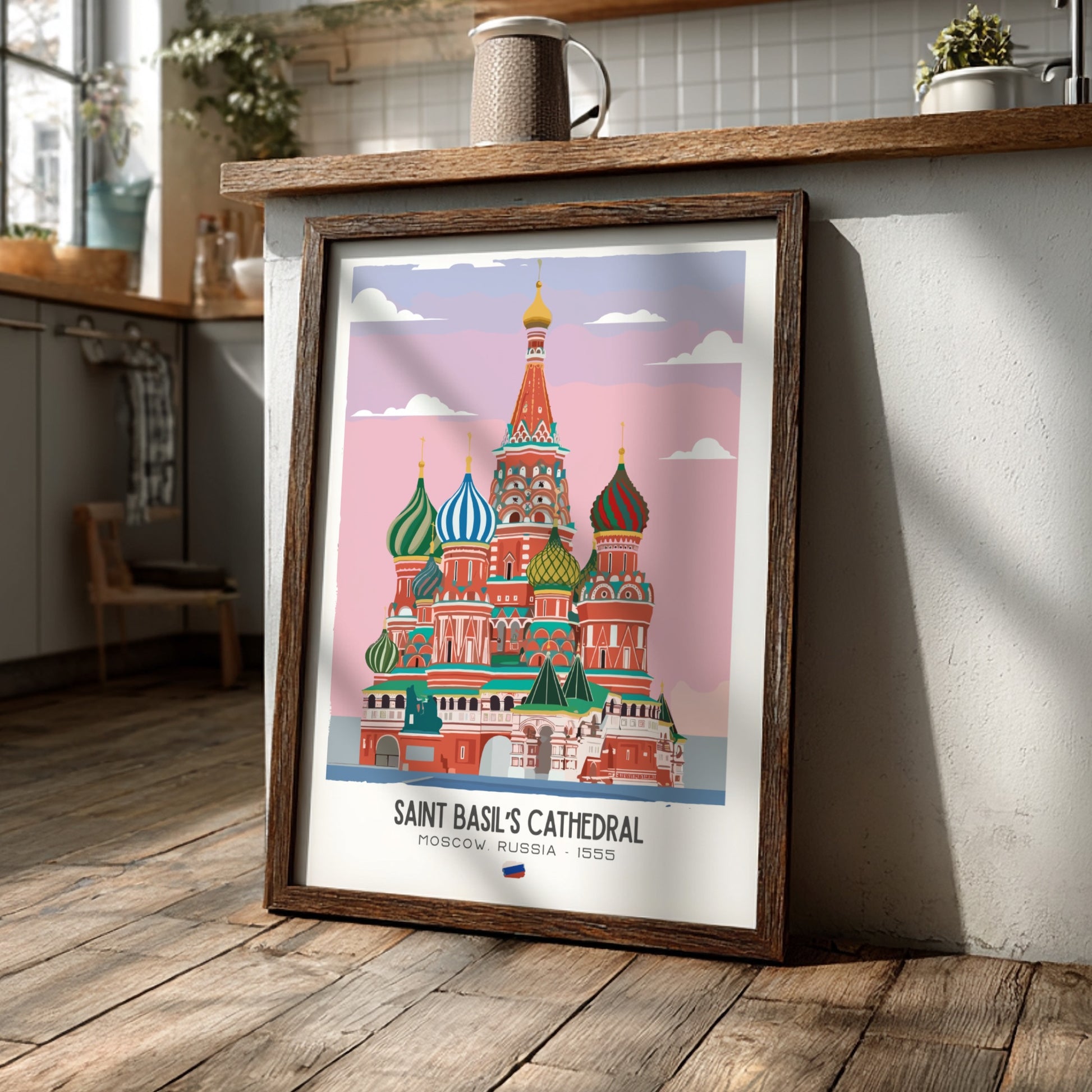 Saint Basil’s Cathedral Art - The Onion Dome Masterpiece Wall Print