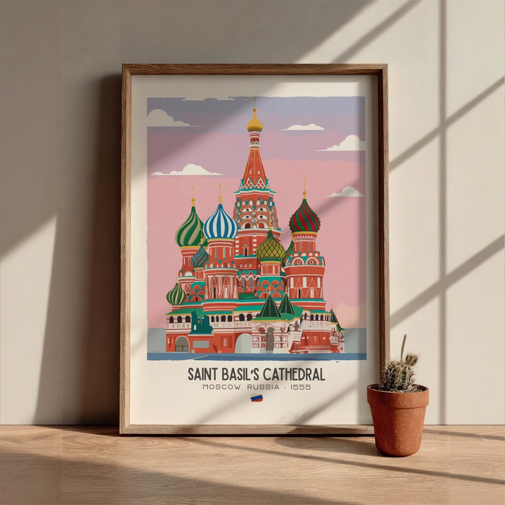 Saint Basil’s Cathedral Art - The Onion Dome Masterpiece Wall Print