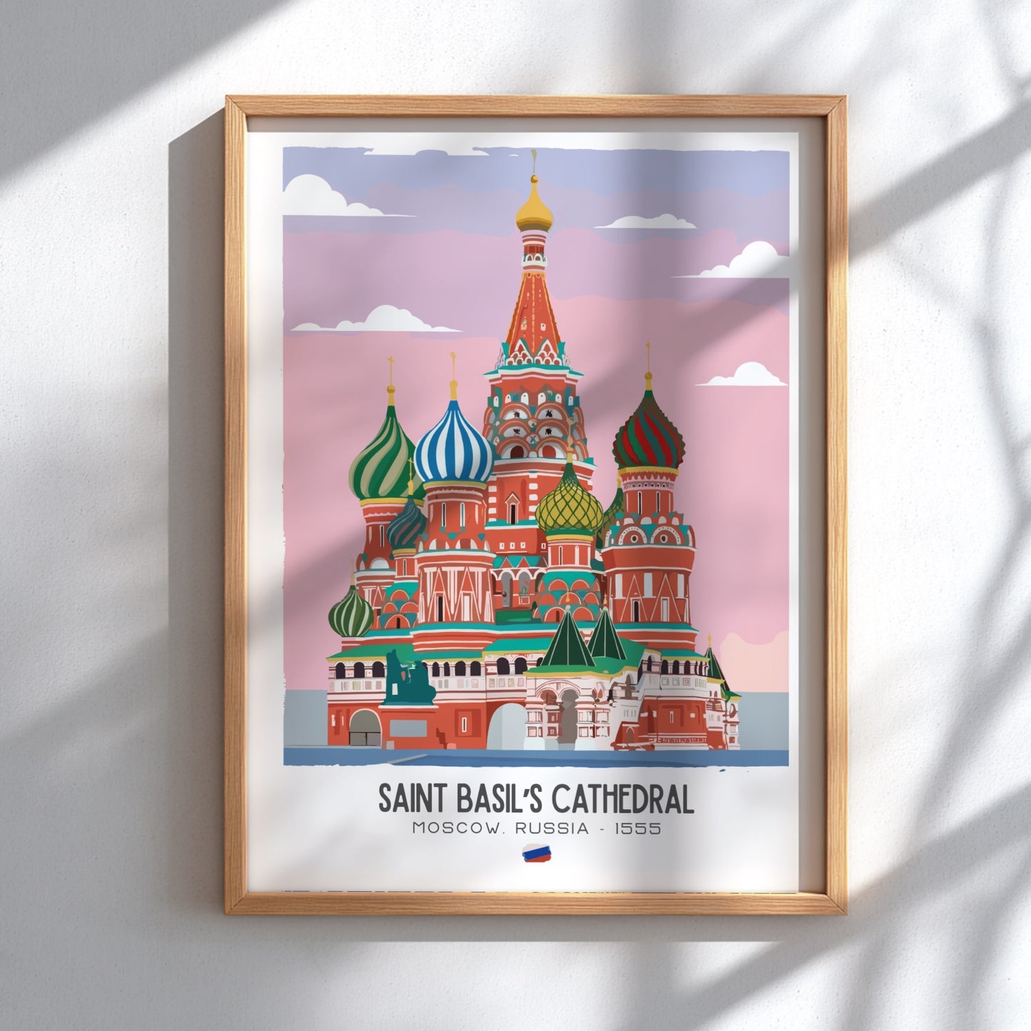 Saint Basil’s Cathedral Art - The Onion Dome Masterpiece Wall Print