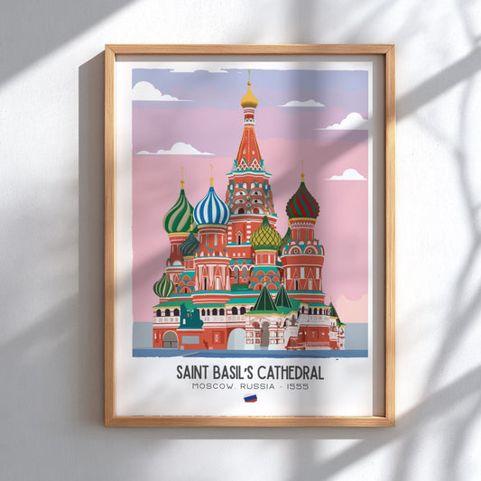 Saint Basil’s Cathedral Art - The Onion Dome Masterpiece Wall Print