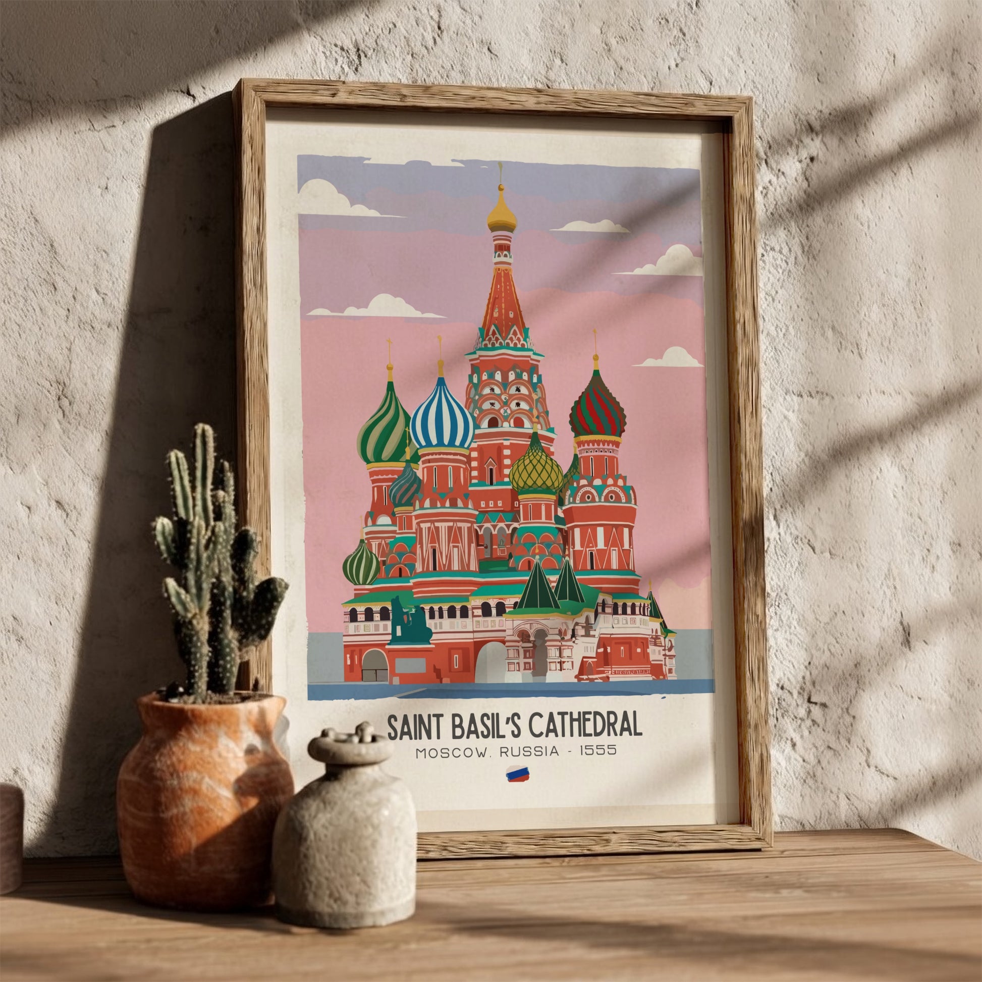 Saint Basil’s Cathedral Art - The Onion Dome Masterpiece Wall Print