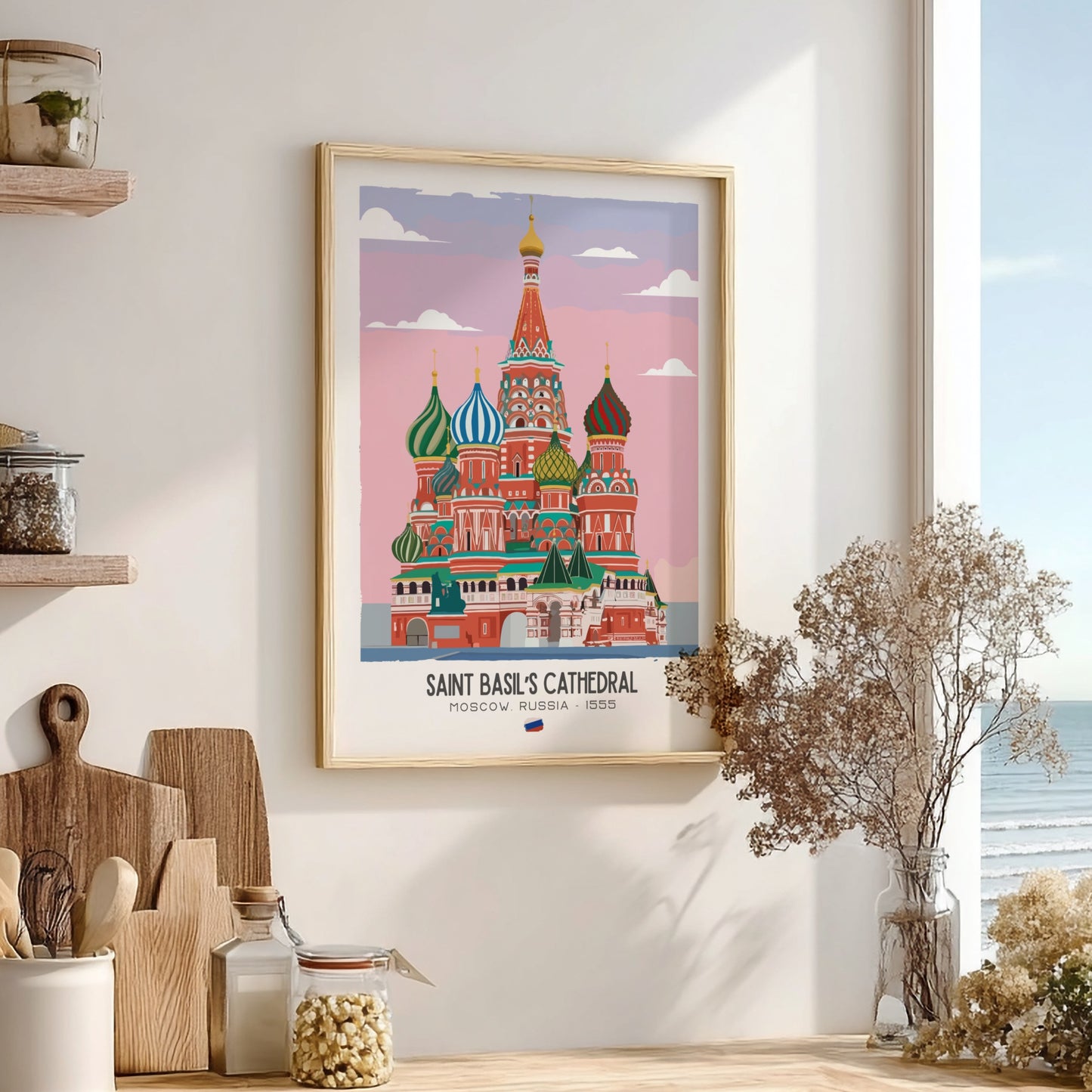 Saint Basil’s Cathedral Art - The Onion Dome Masterpiece Wall Print