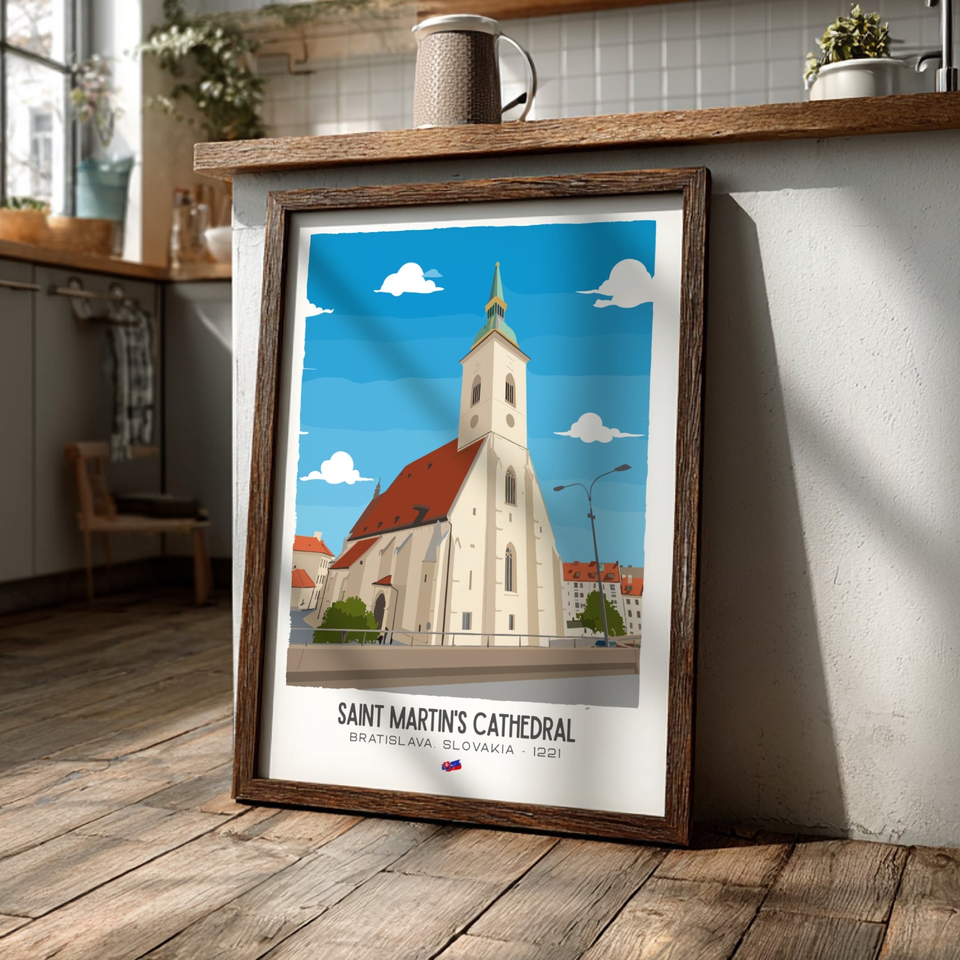 Saint Martins Cathedral Bratislava Art - The Royal Coronation Masterpiece Wall Print