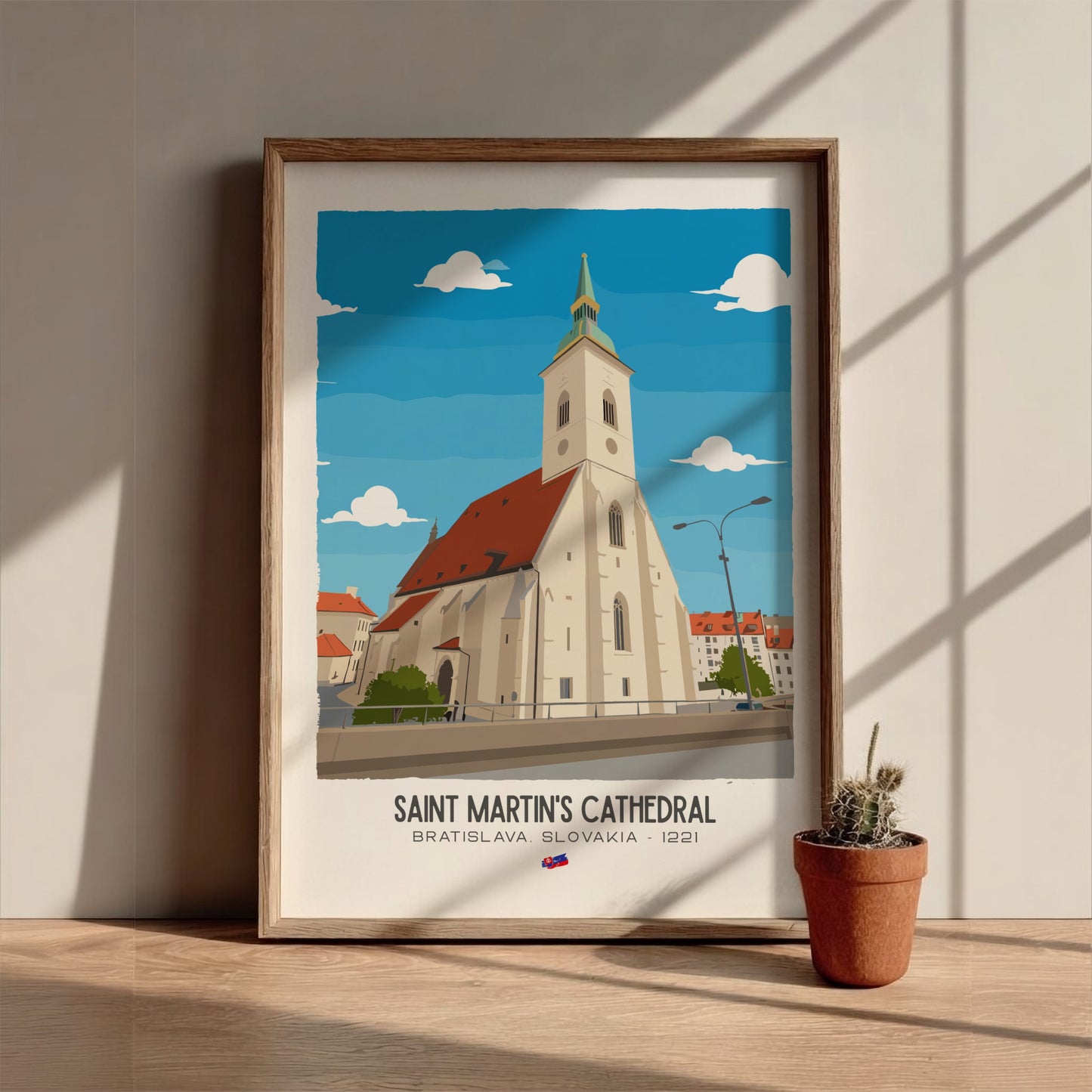 Saint Martins Cathedral Bratislava Art - The Royal Coronation Masterpiece Wall Print