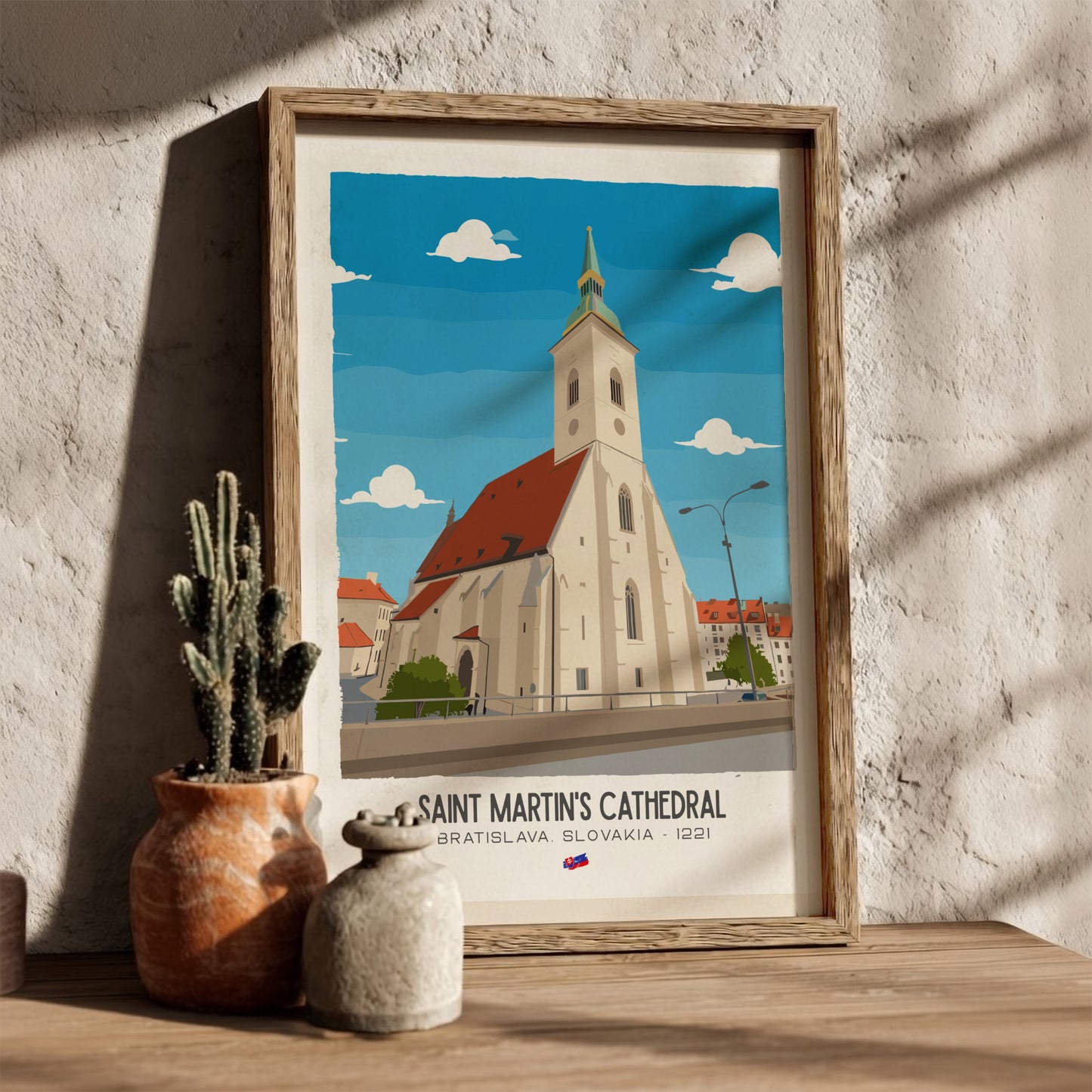 Saint Martins Cathedral Bratislava Art - The Royal Coronation Masterpiece Wall Print