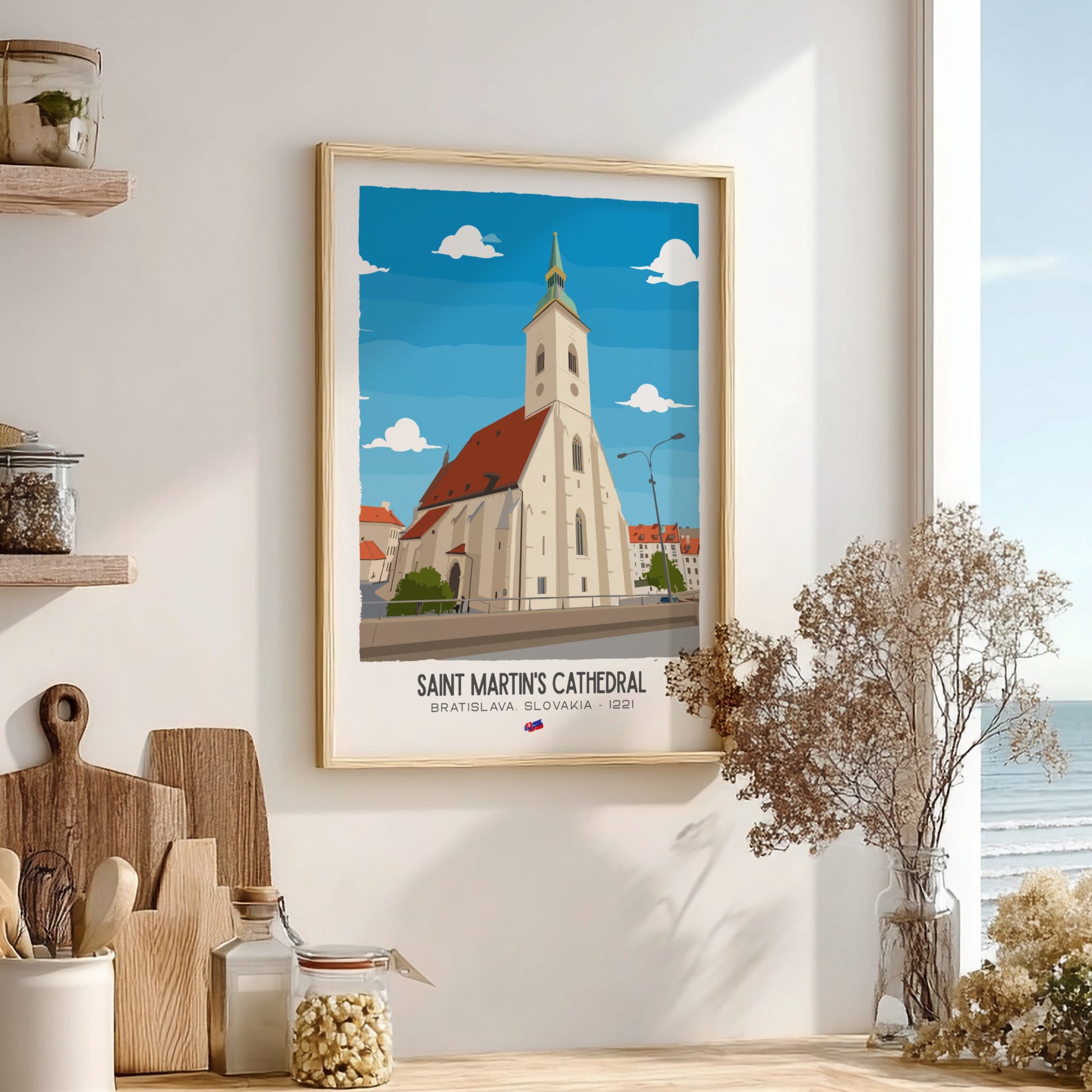 Saint Martins Cathedral Bratislava Art - The Royal Coronation Masterpiece Wall Print