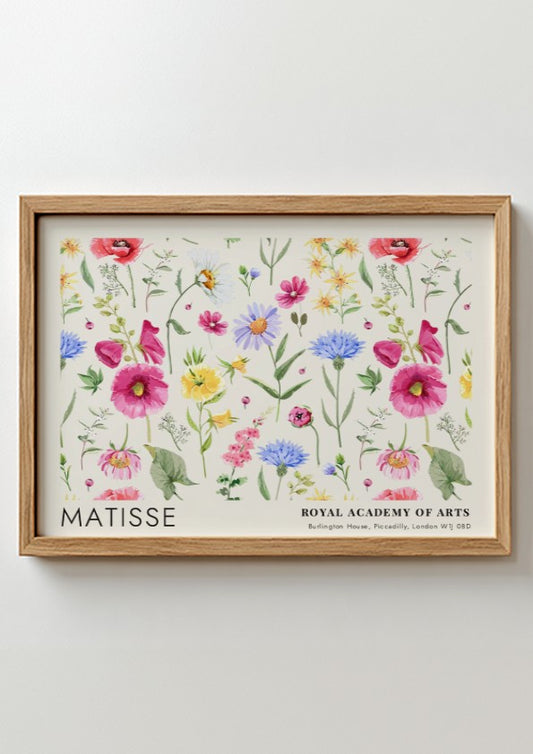 Scarlet Poppies at Midnight poster featuring vibrant flowers in soft colors, perfect for floral wall art