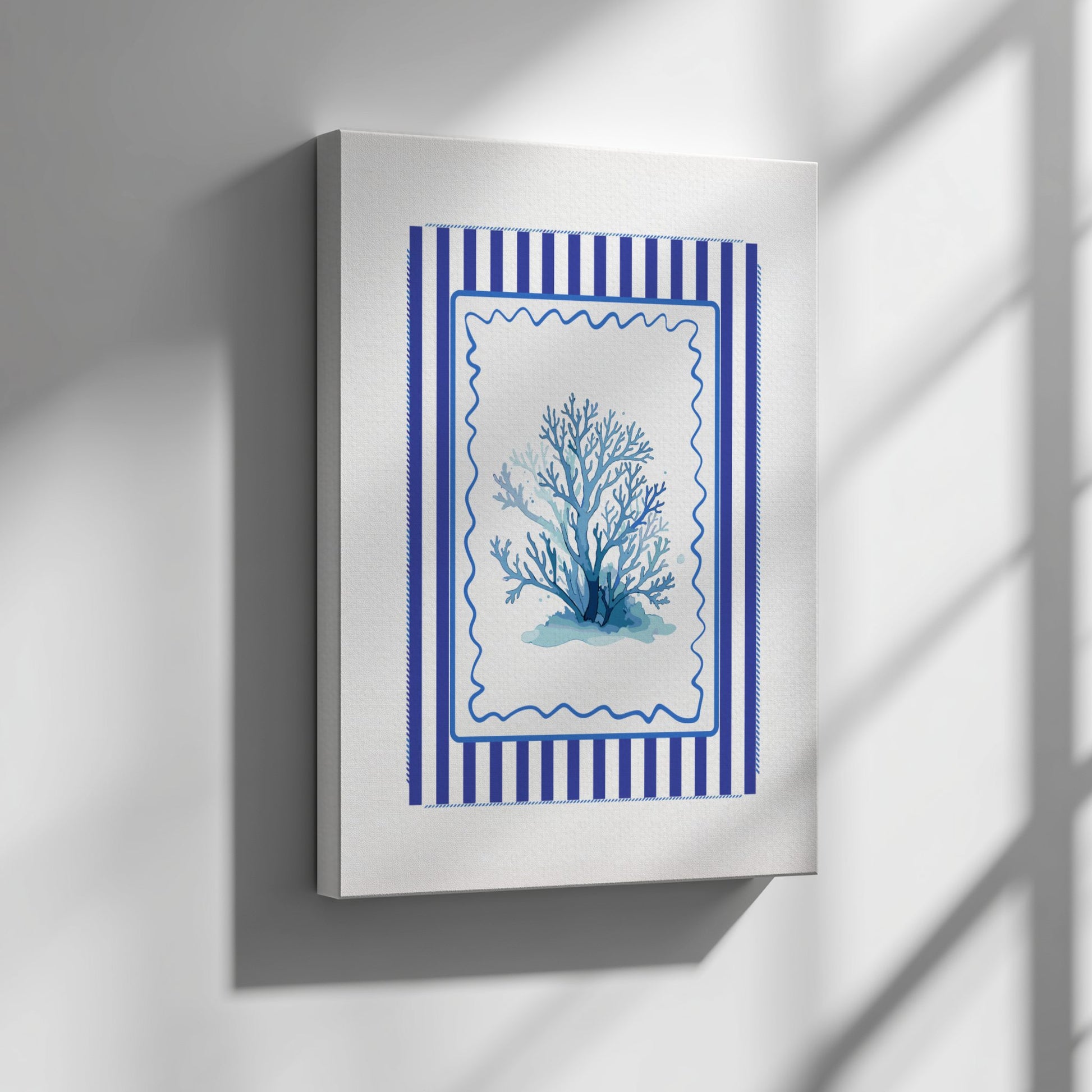 Sea Plant Poster - Underwater Ocean Foliage Wall Art Print