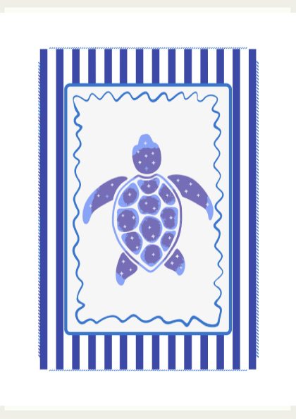 Sea Turtle Poster - Graceful Ocean Reptile Wall Art Print