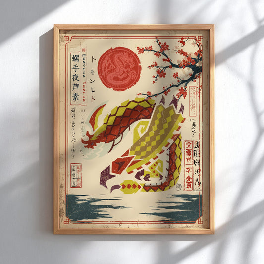 Seregios Poster - Monster Hunter Wilds Wall Art Print