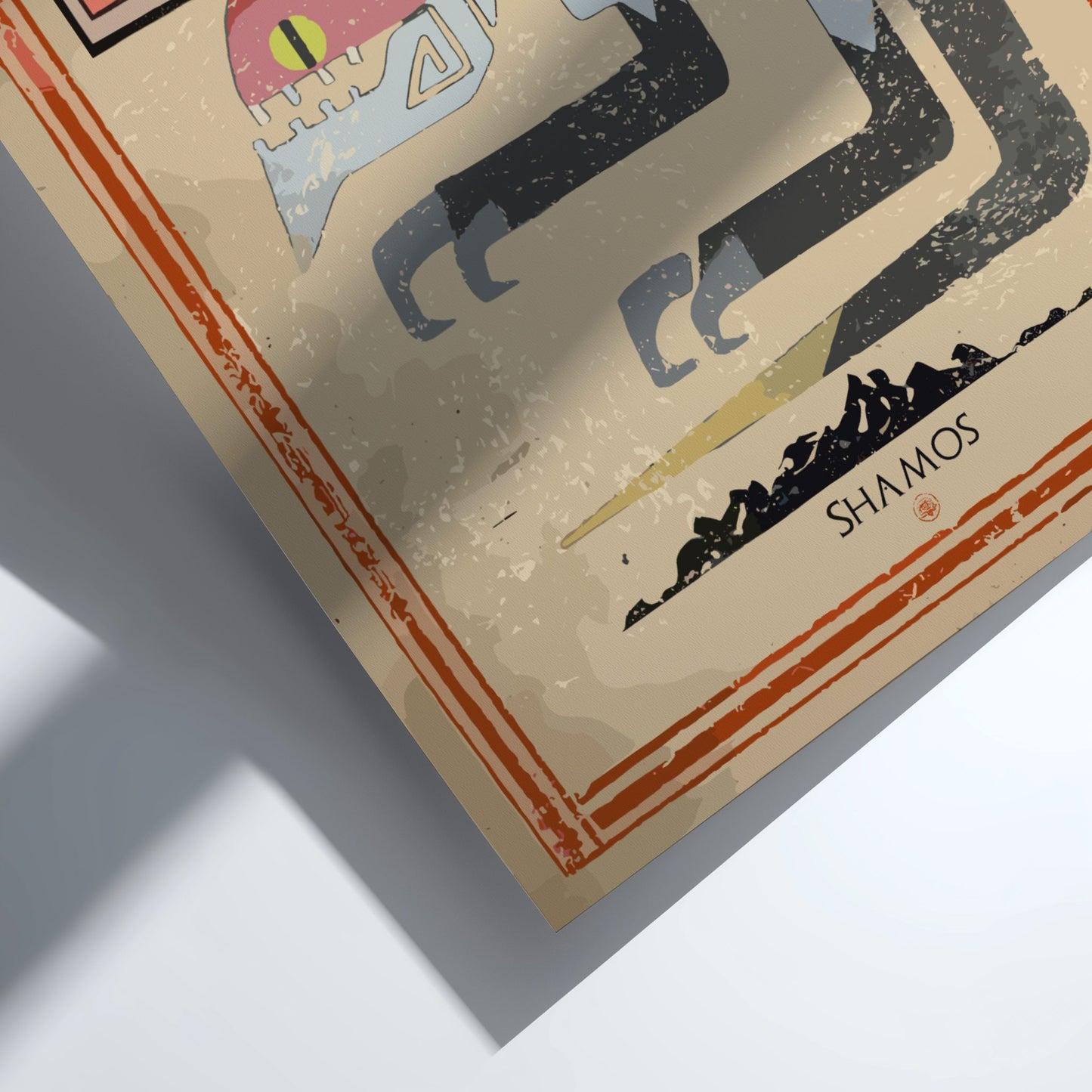 Shamos Poster - Monster Hunter Wall Art Print