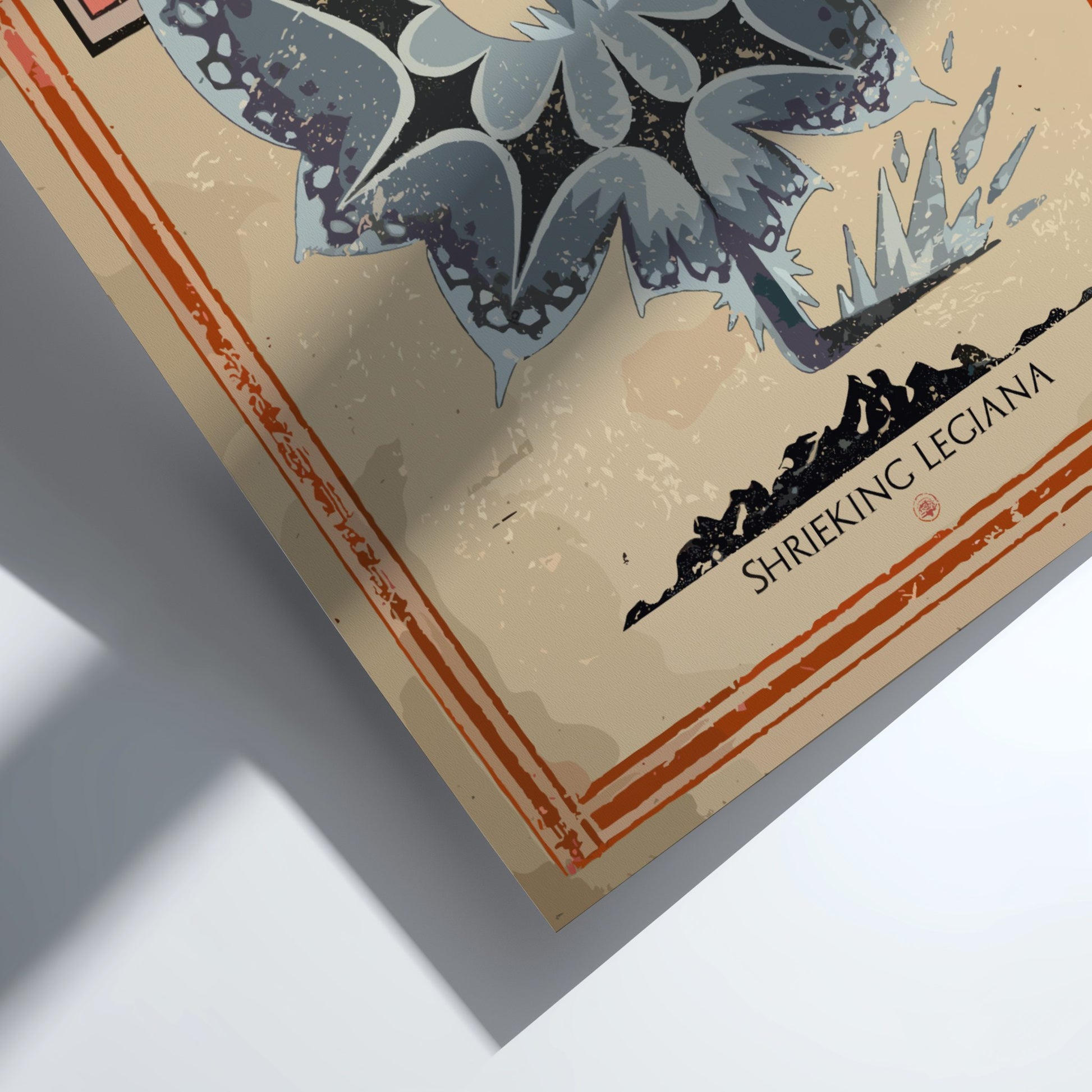 Shrieking Legiana Poster - Monster Hunter World: Iceborne Wall Art