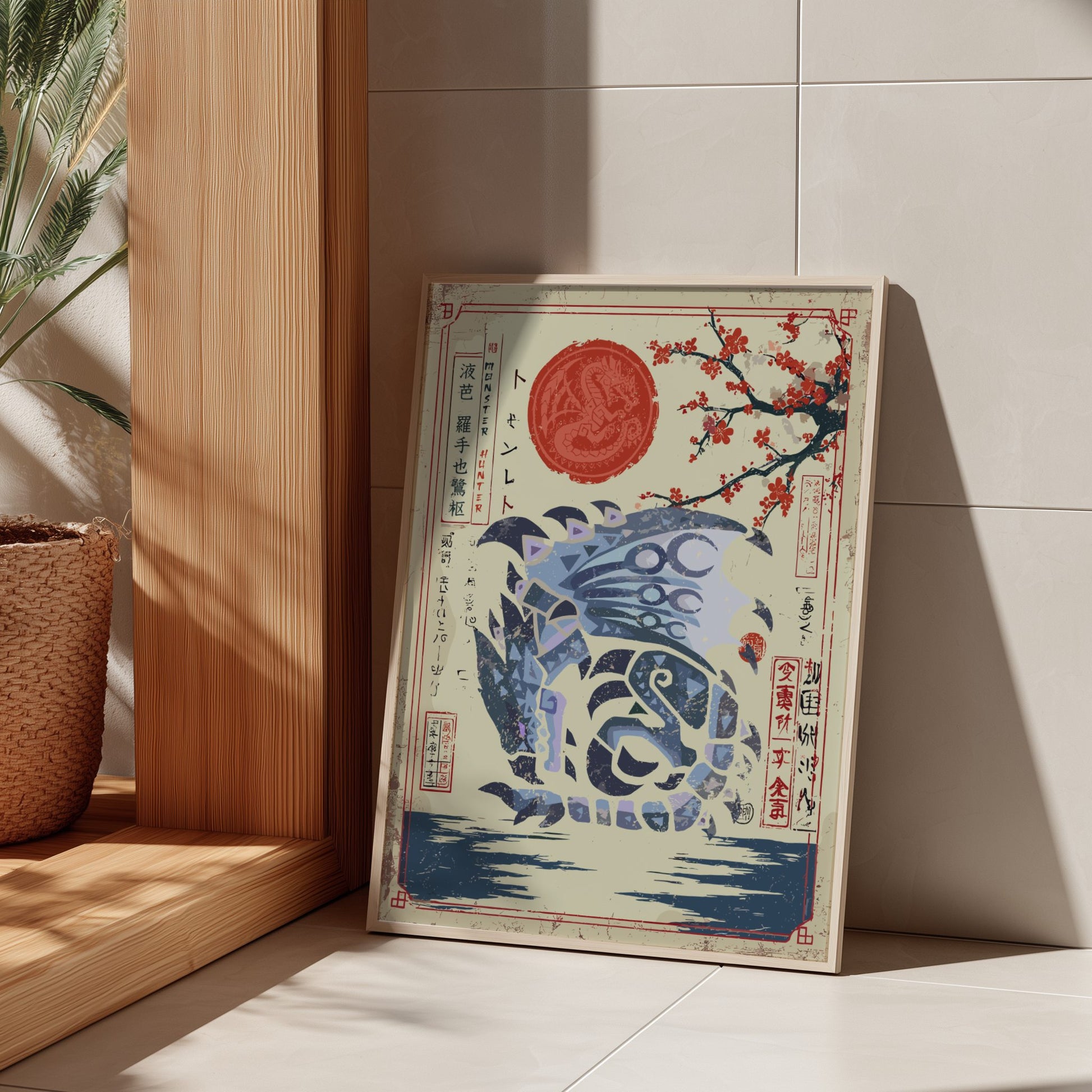 Silver Rathalos Poster - Monster Hunter Wall Art Print