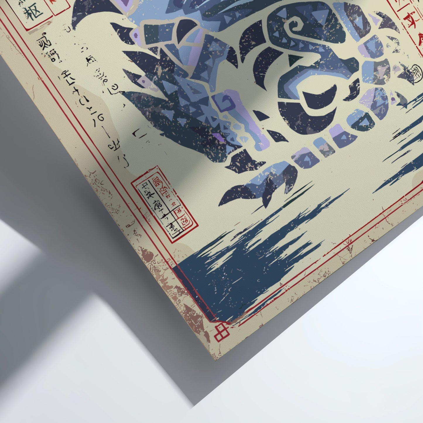 Silver Rathalos Poster - Monster Hunter Wall Art Print