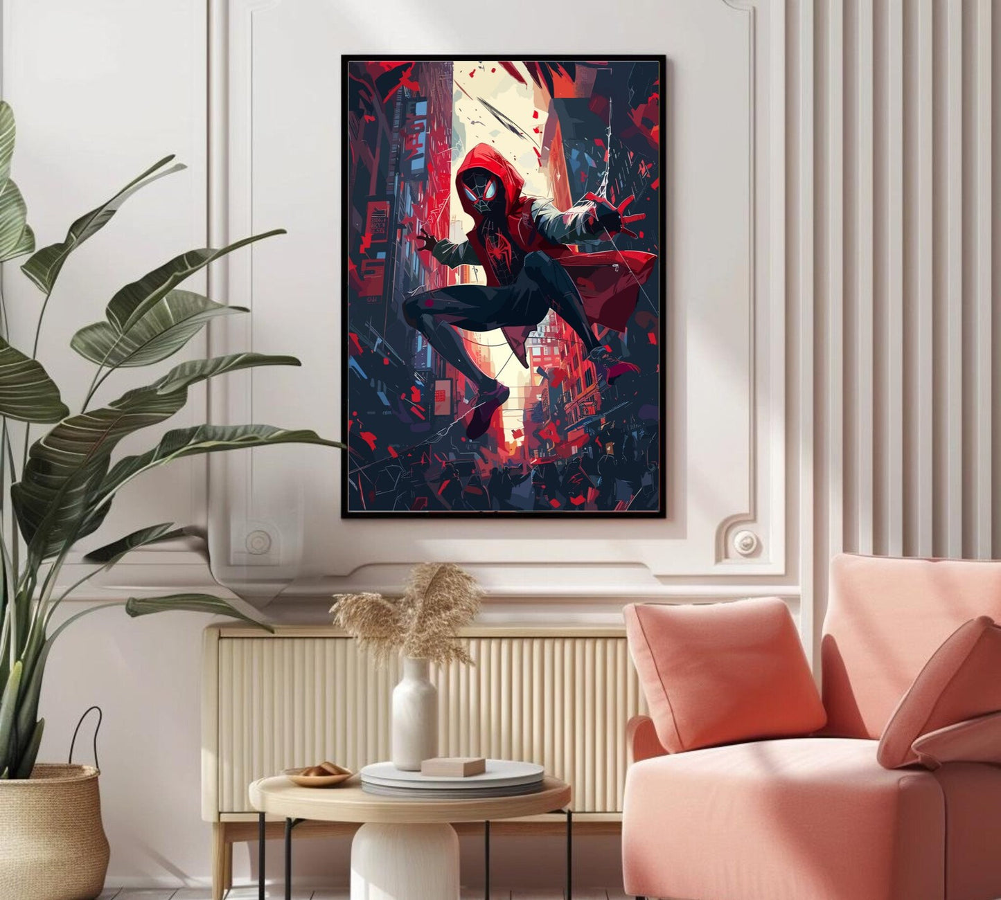 Spiderman Anime Poster - Into the Spiderverse