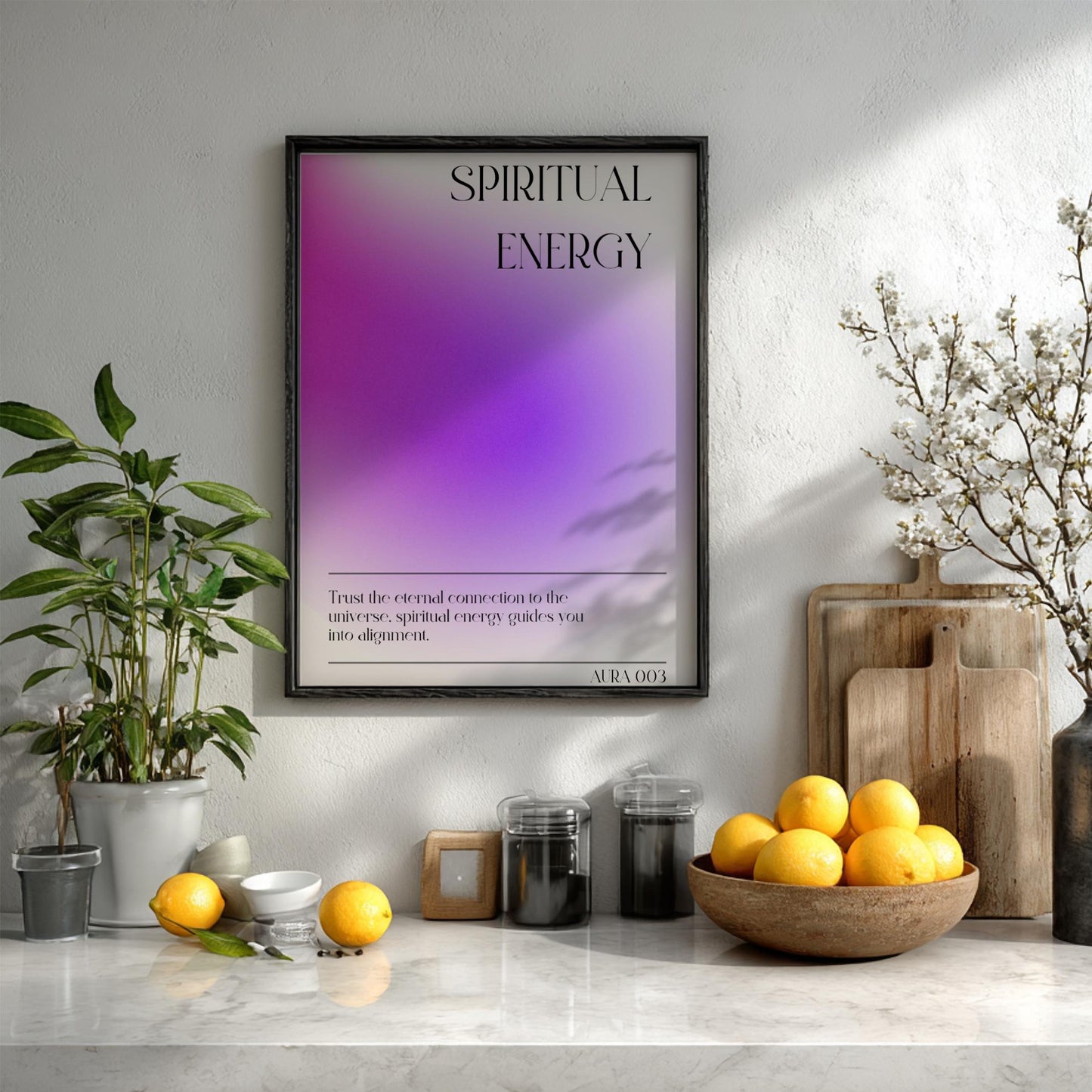 Spiritual Energy - Higher Self - Aura Art Print