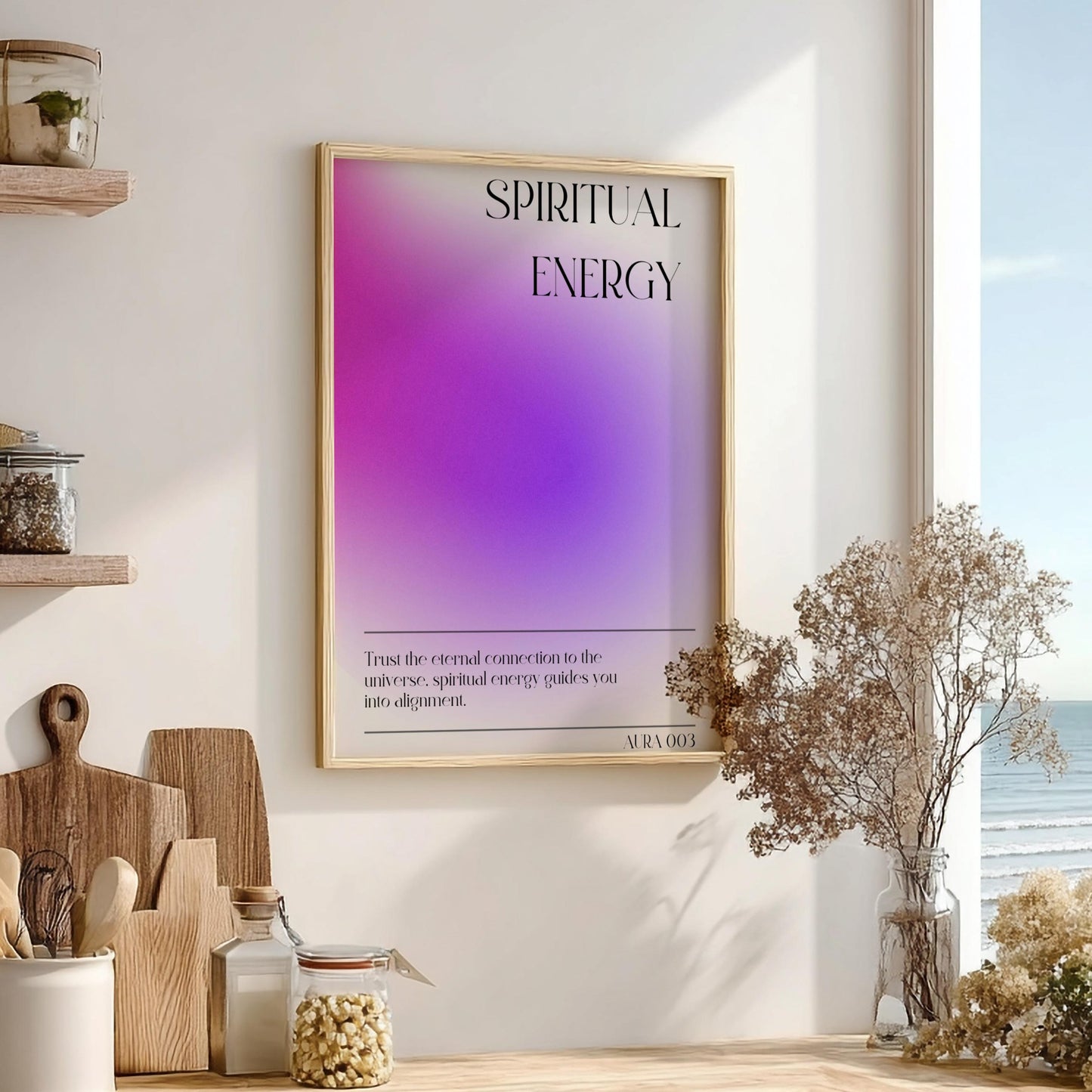 Spiritual Energy - Higher Self - Aura Art Print